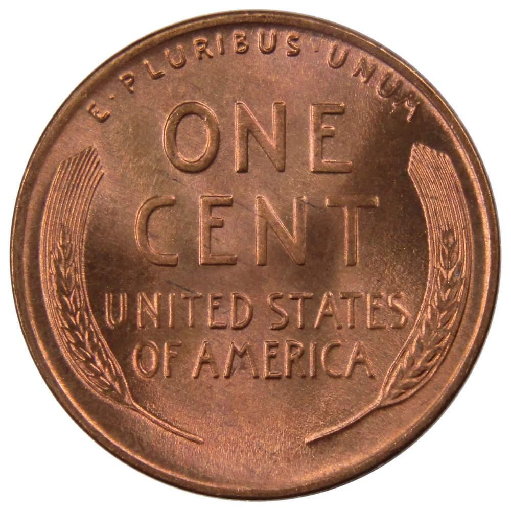 1945 S Lincoln Wheat Cent BU Uncirculated Mint State Bronze Penny 1c Coin