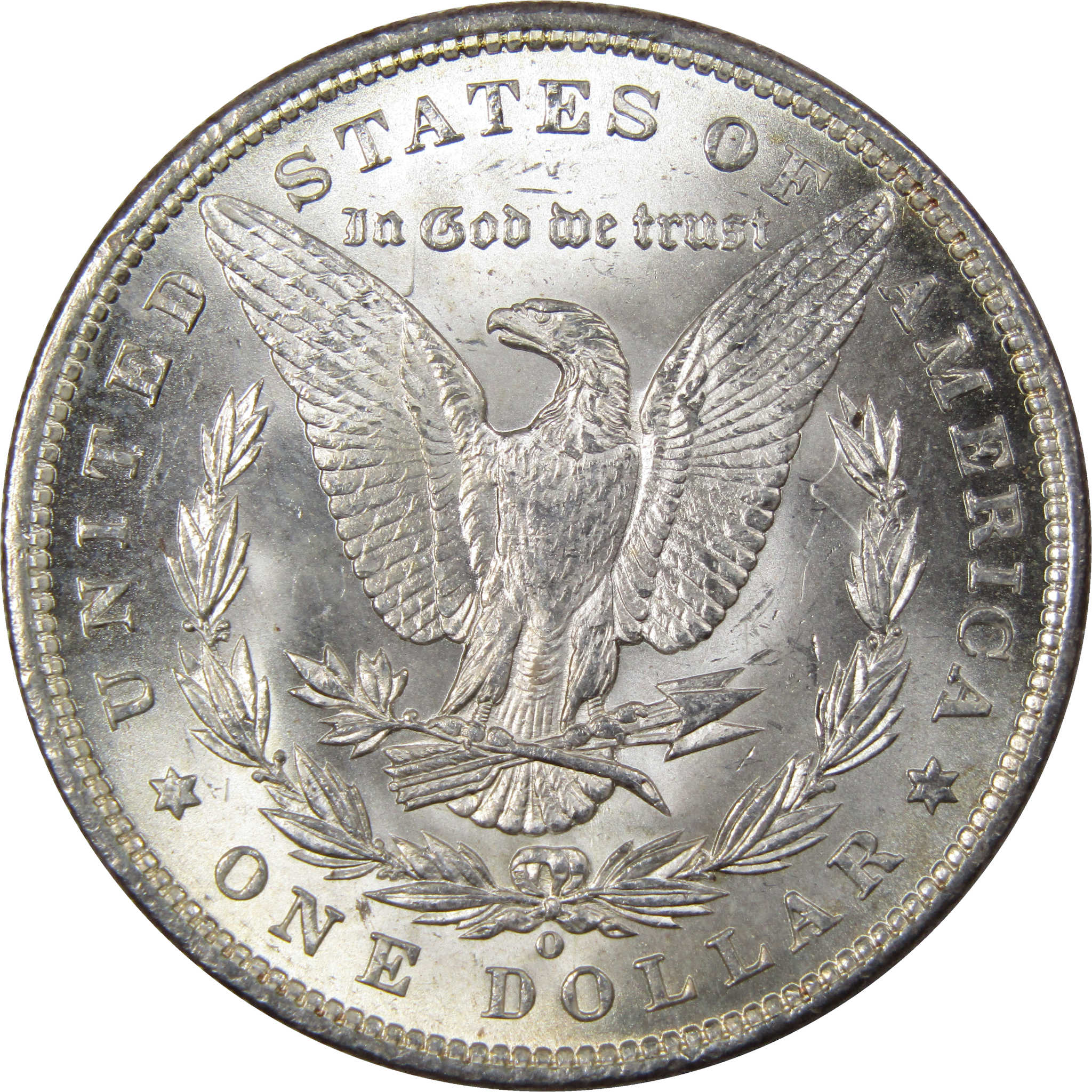 1898 O Morgan Dollar BU Uncirculated Mint State Silver Toned SKU:I1266