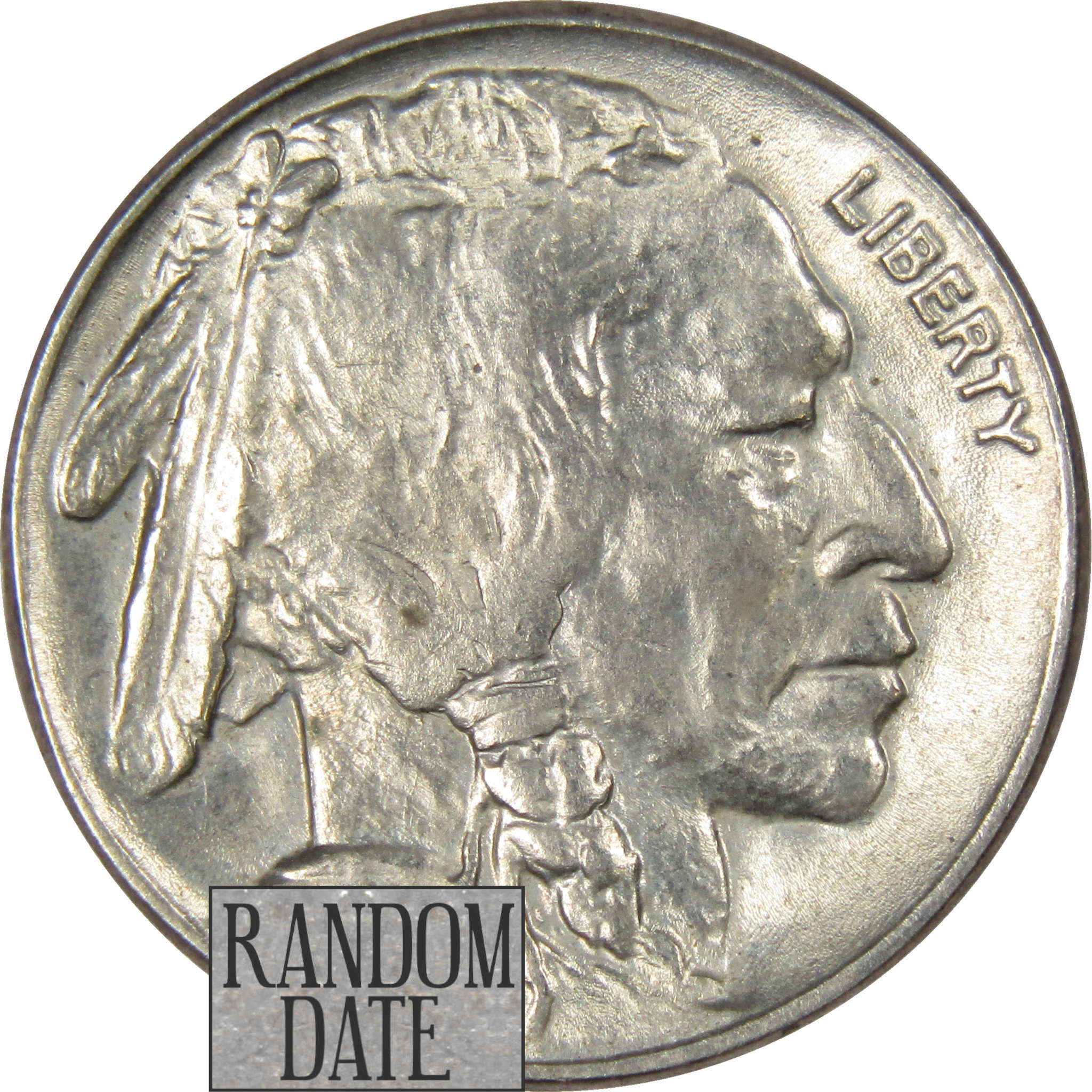 Indian Head Buffalo Nickel 5 Cent Piece AU About Uncirculated Random Date 5c