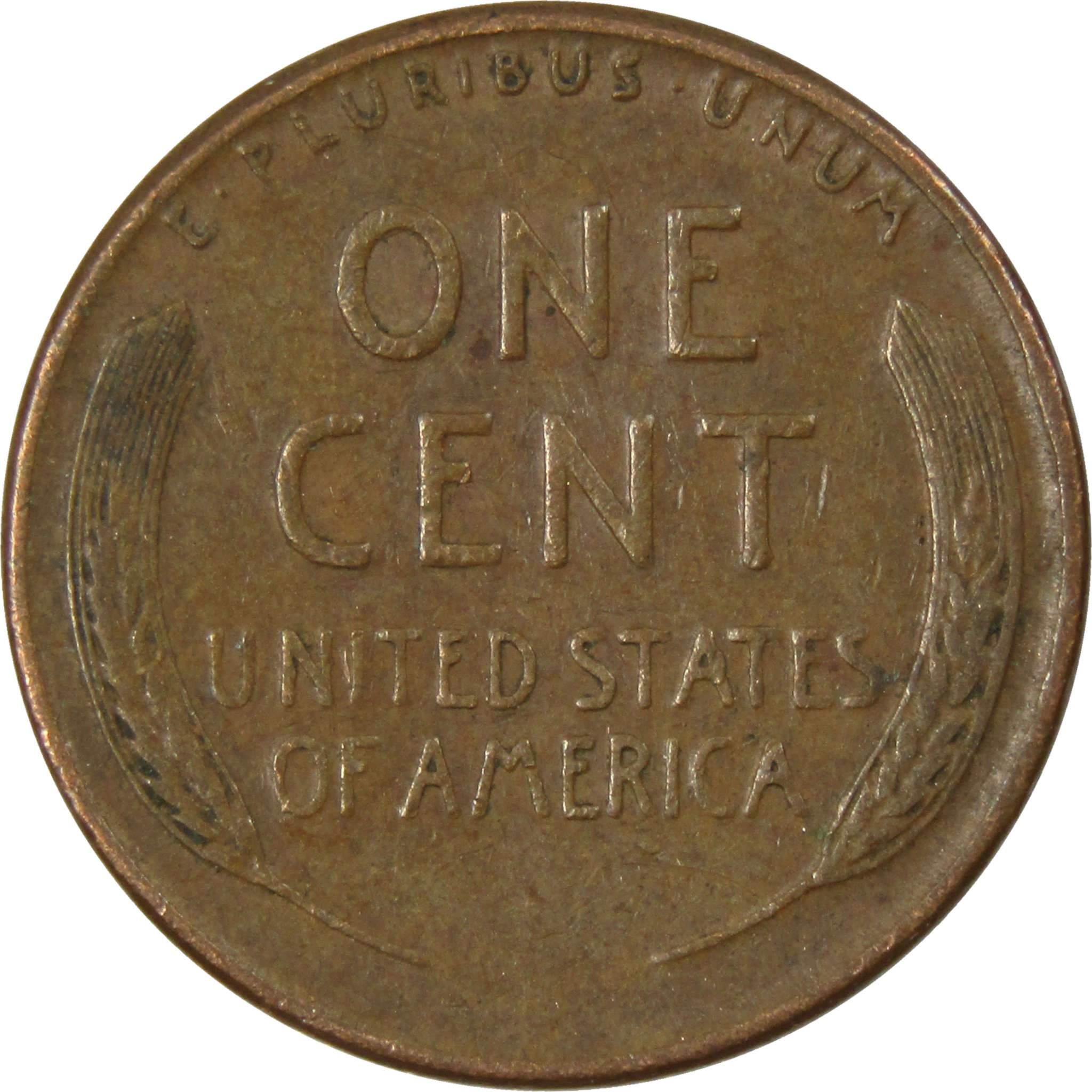 1947 Lincoln Wheat Cent AG About Good Bronze Penny 1c Coin Collectible