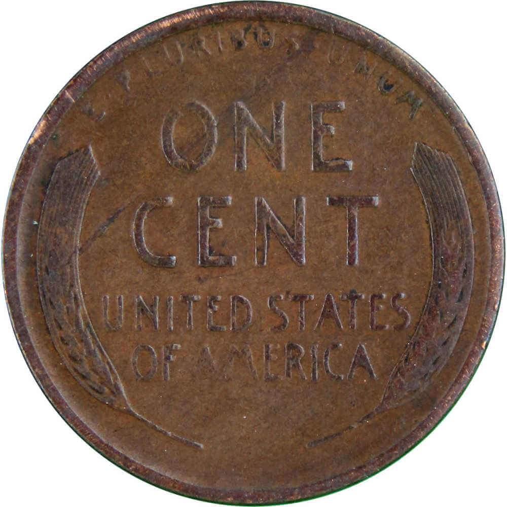 1919 S Lincoln Wheat Cent VF Very Fine Bronze Penny 1c Coin Collectible