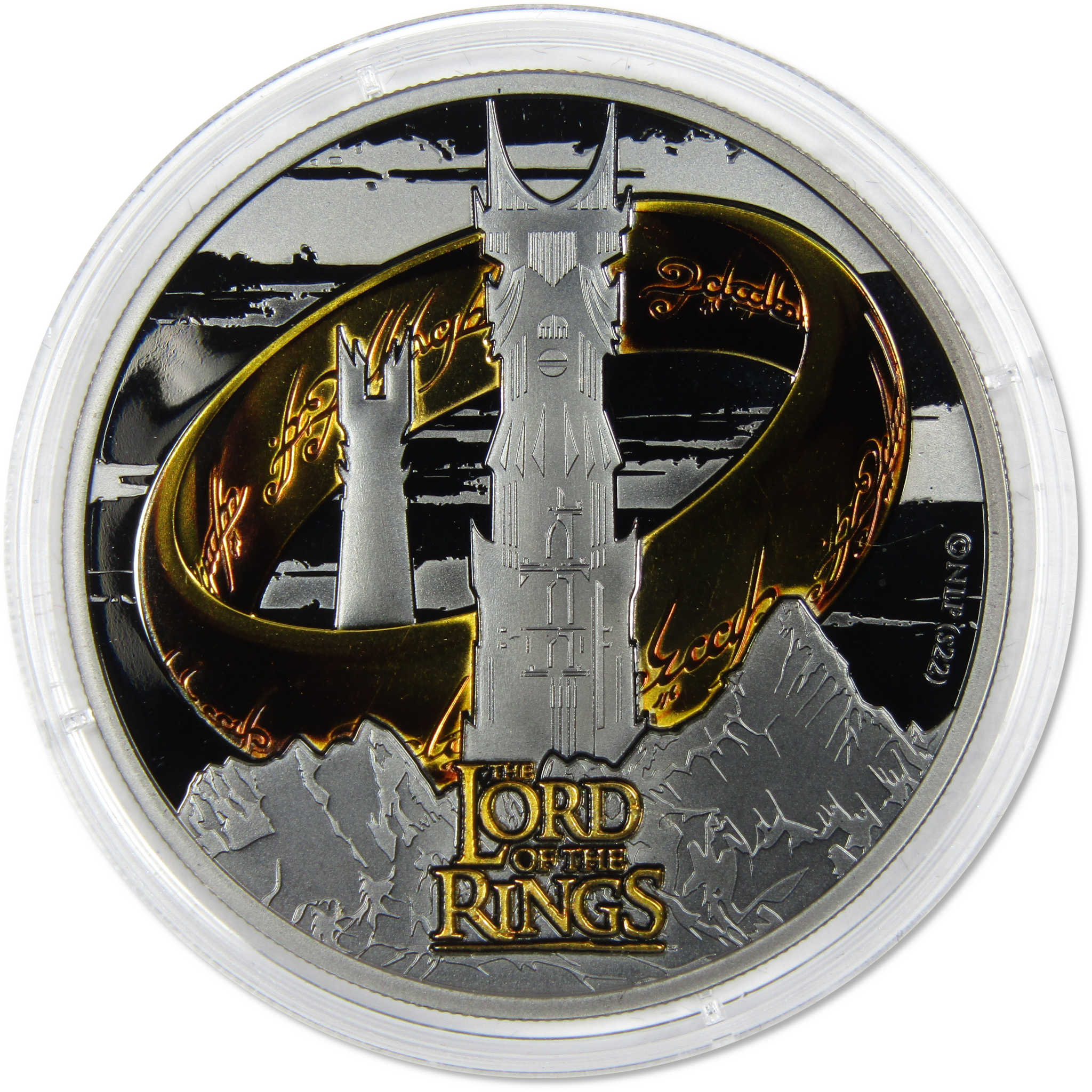 THE LORD OF THE RINGS Rivendell 1 Oz Silver Coin 2$ Niue 2022
