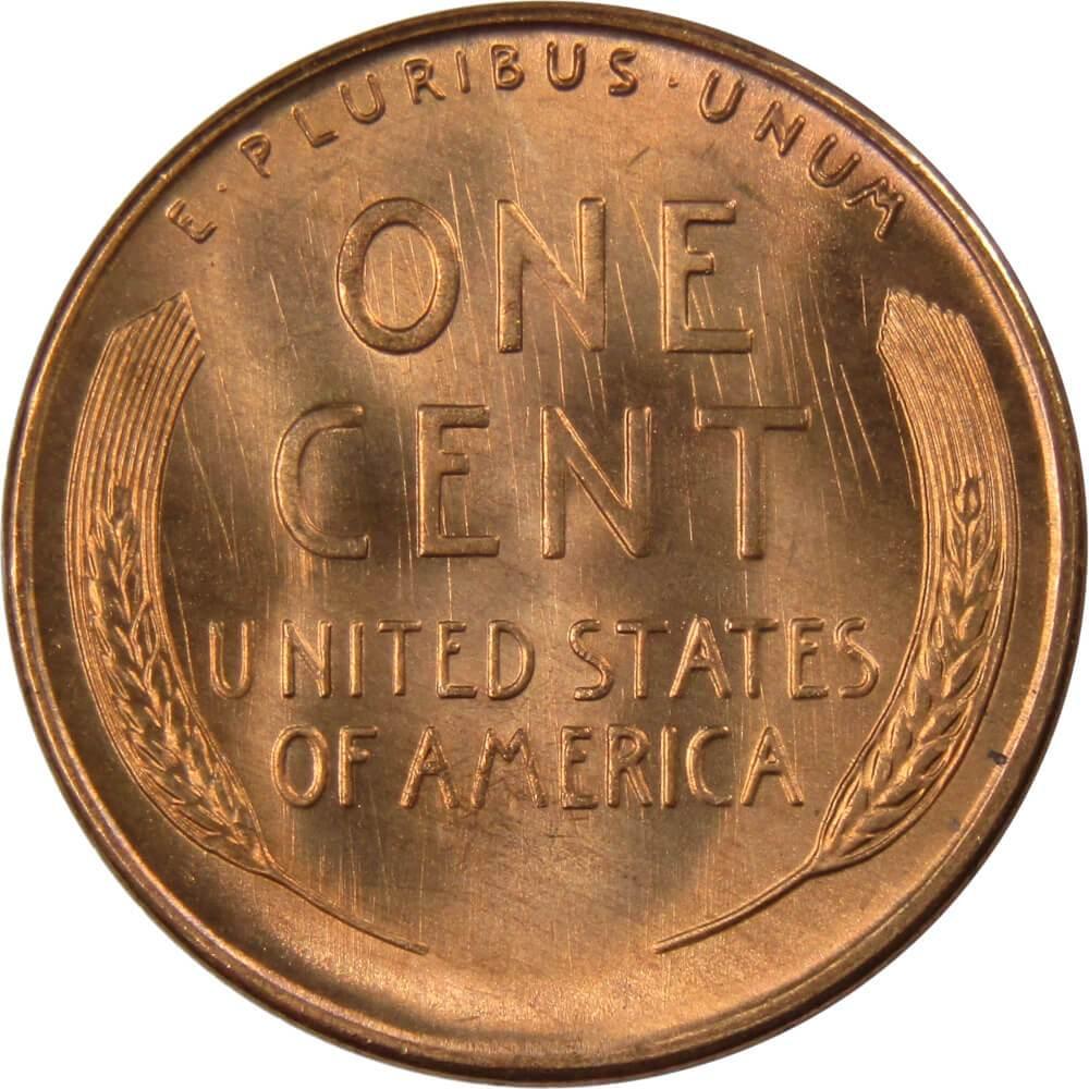 1948 S Lincoln Wheat Cent BU Uncirculated Mint State Bronze Penny 1c Coin