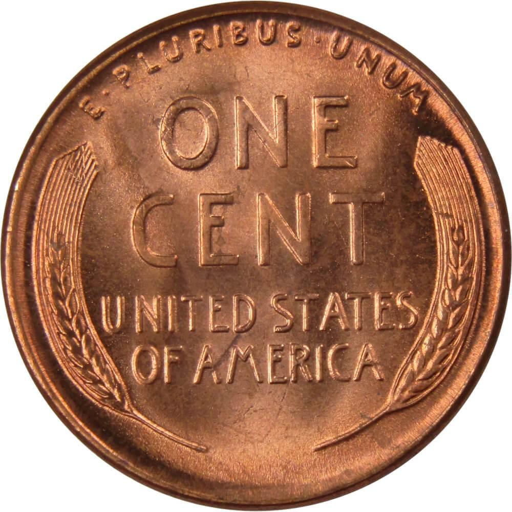 1949 Lincoln Wheat Cent BU Uncirculated Mint State Bronze Penny 1c Coin