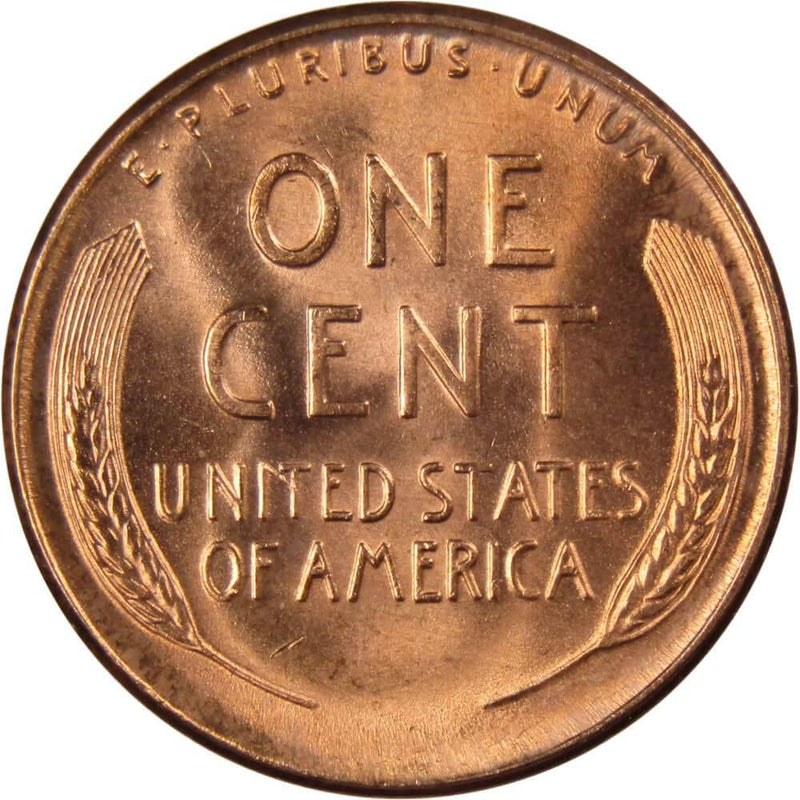 1949 D Lincoln Wheat Cent BU Uncirculated Mint State Bronze Penny 1c Coin - Profile Coins & Collectibles 