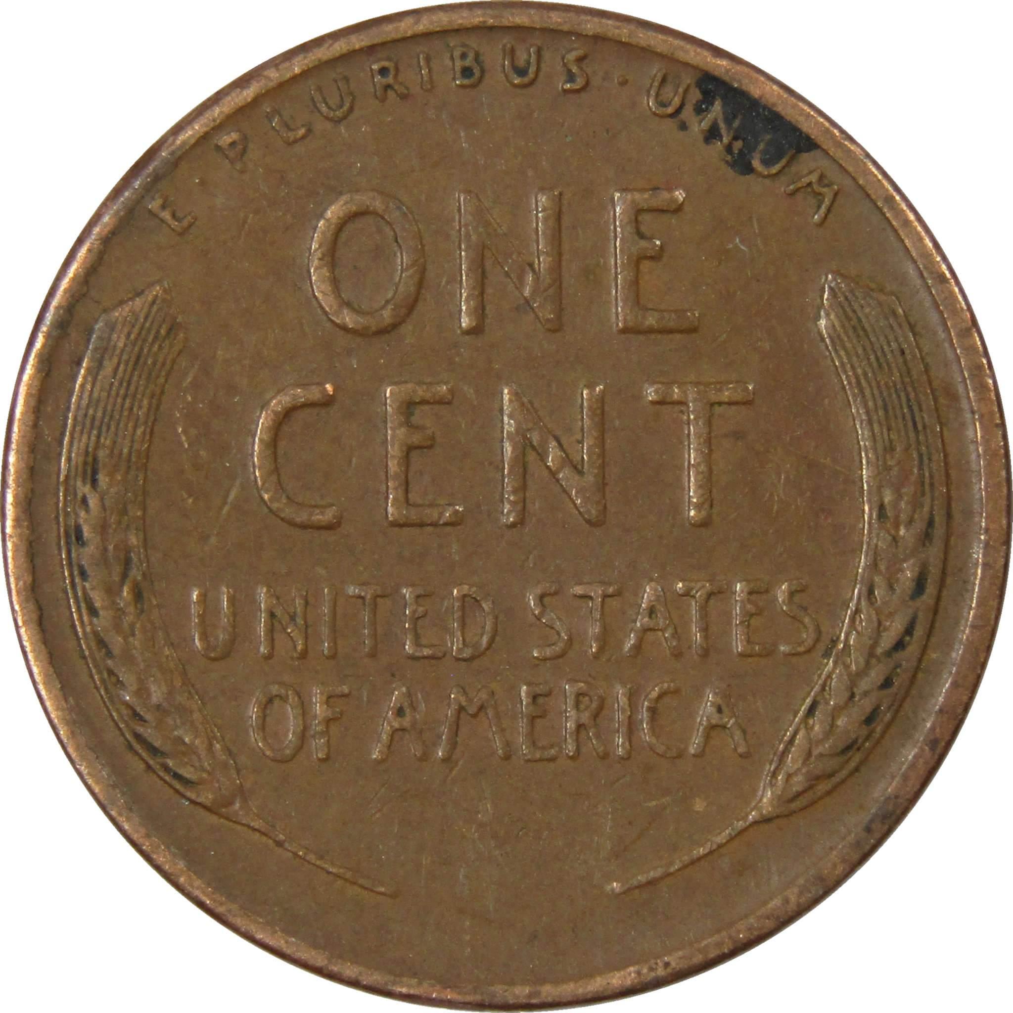 1949 D Lincoln Wheat Cent AG About Good Bronze Penny 1c Coin Collectible