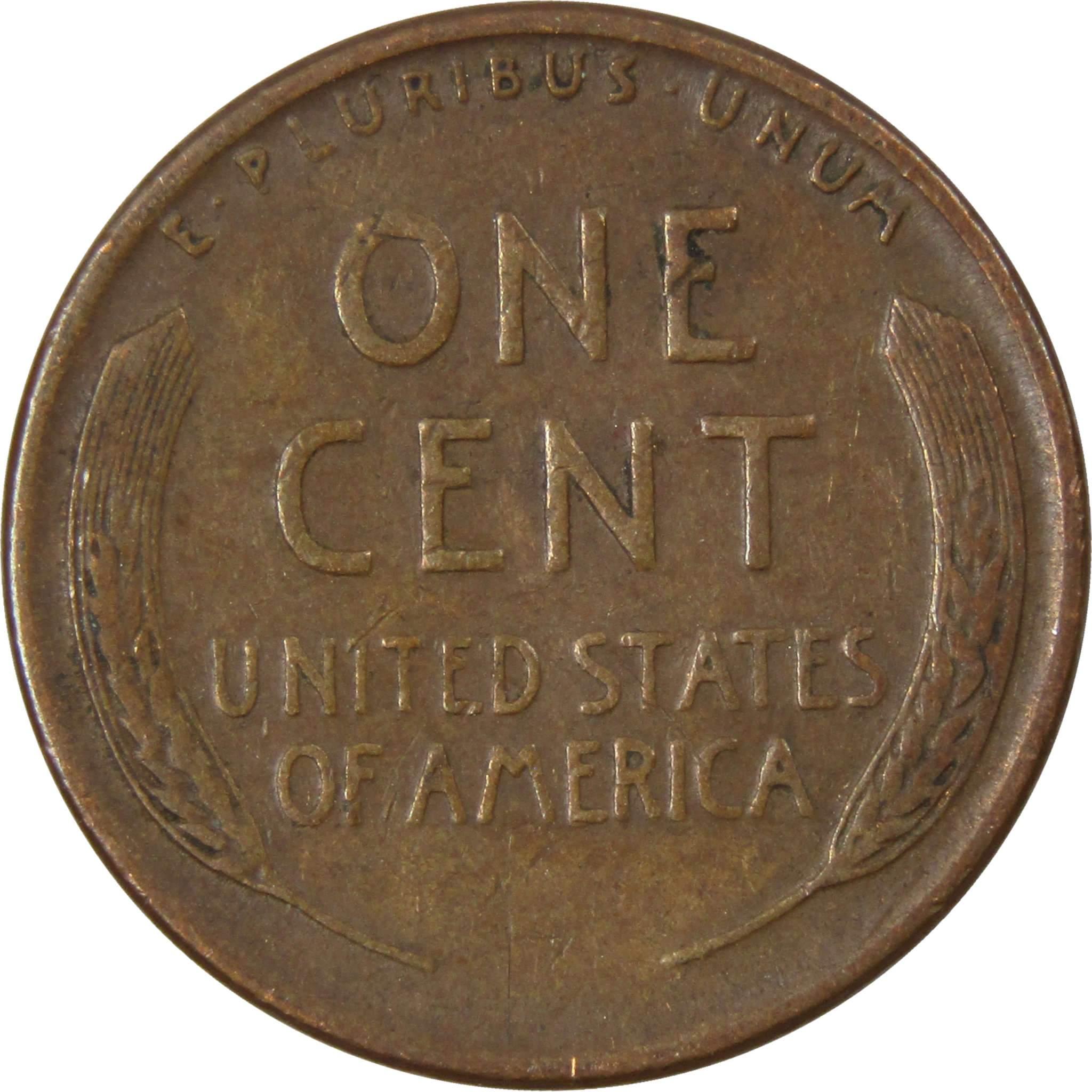 1950 Lincoln Wheat Cent AG About Good Bronze Penny 1c Coin Collectible