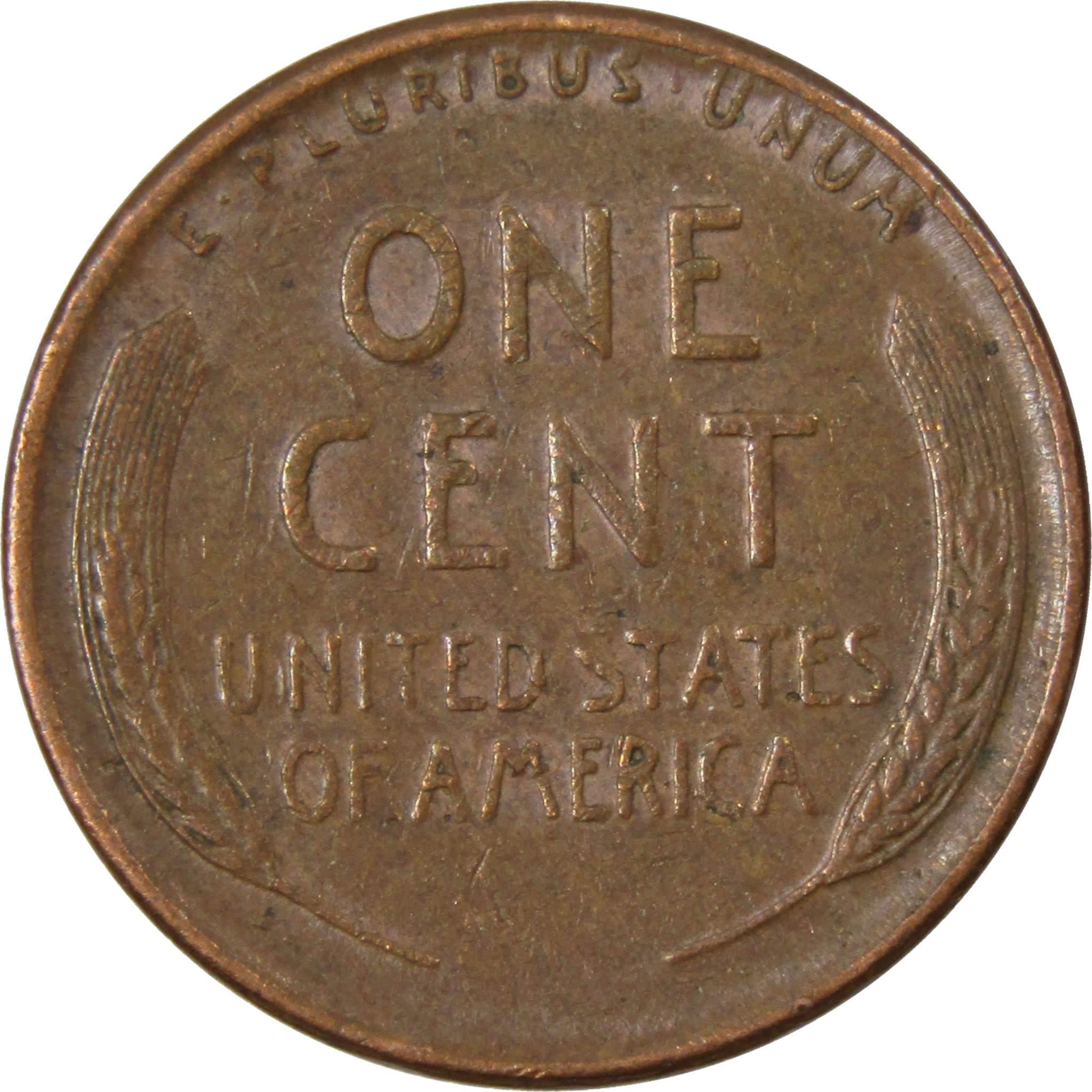 1950 D Lincoln Wheat Cent AG About Good Bronze Penny 1c Coin Collectible
