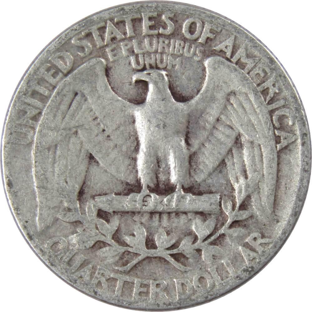 1946 Washington Quarter F Fine 90% Silver 25c US Coin Collectible