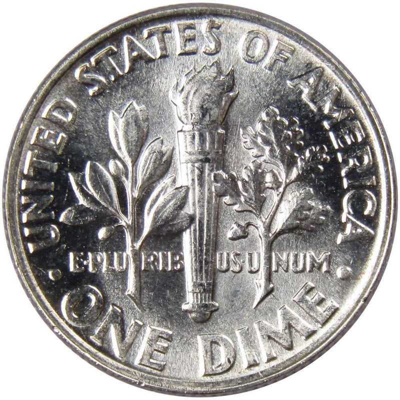 1960 Roosevelt Dime BU Uncirculated Mint State 90% Silver 10c US Coin - Roosevelt coin - Profile Coins &amp; Collectibles