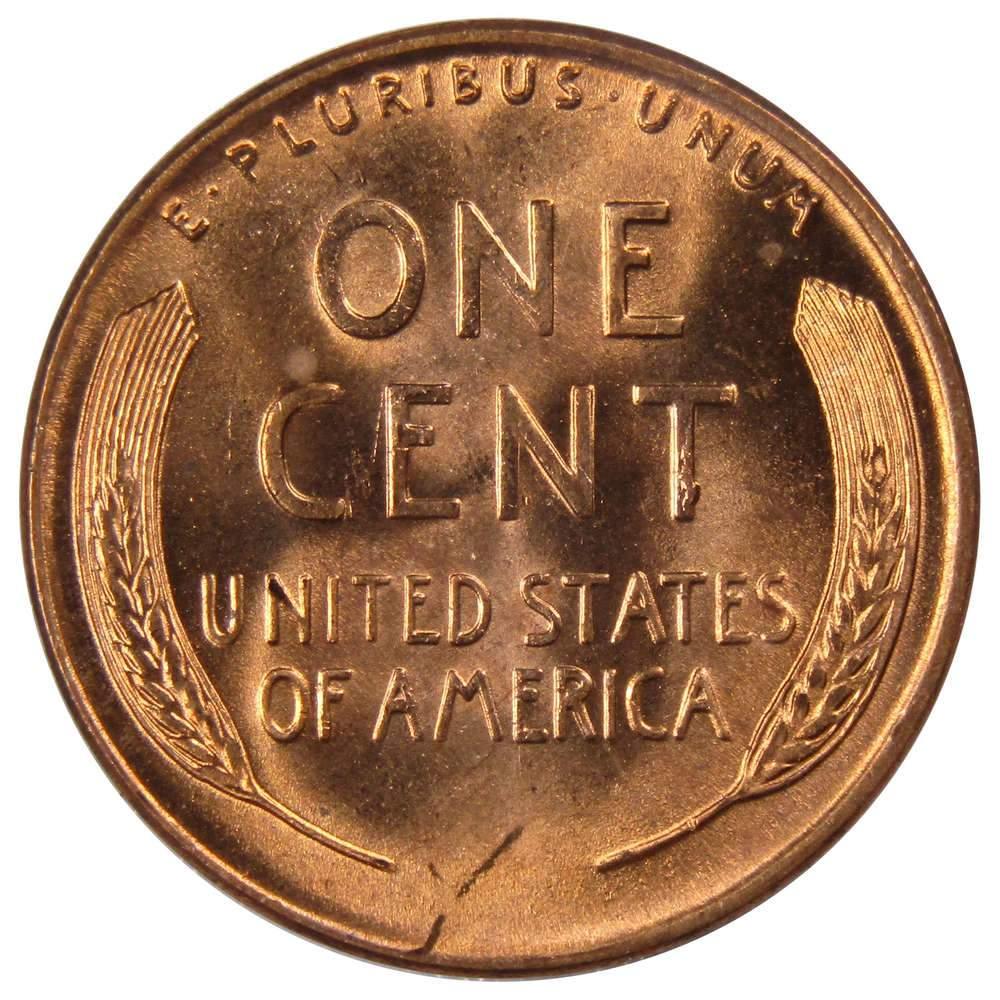 1951 D Lincoln Wheat Cent BU Uncirculated Mint State Bronze Penny 1c Coin