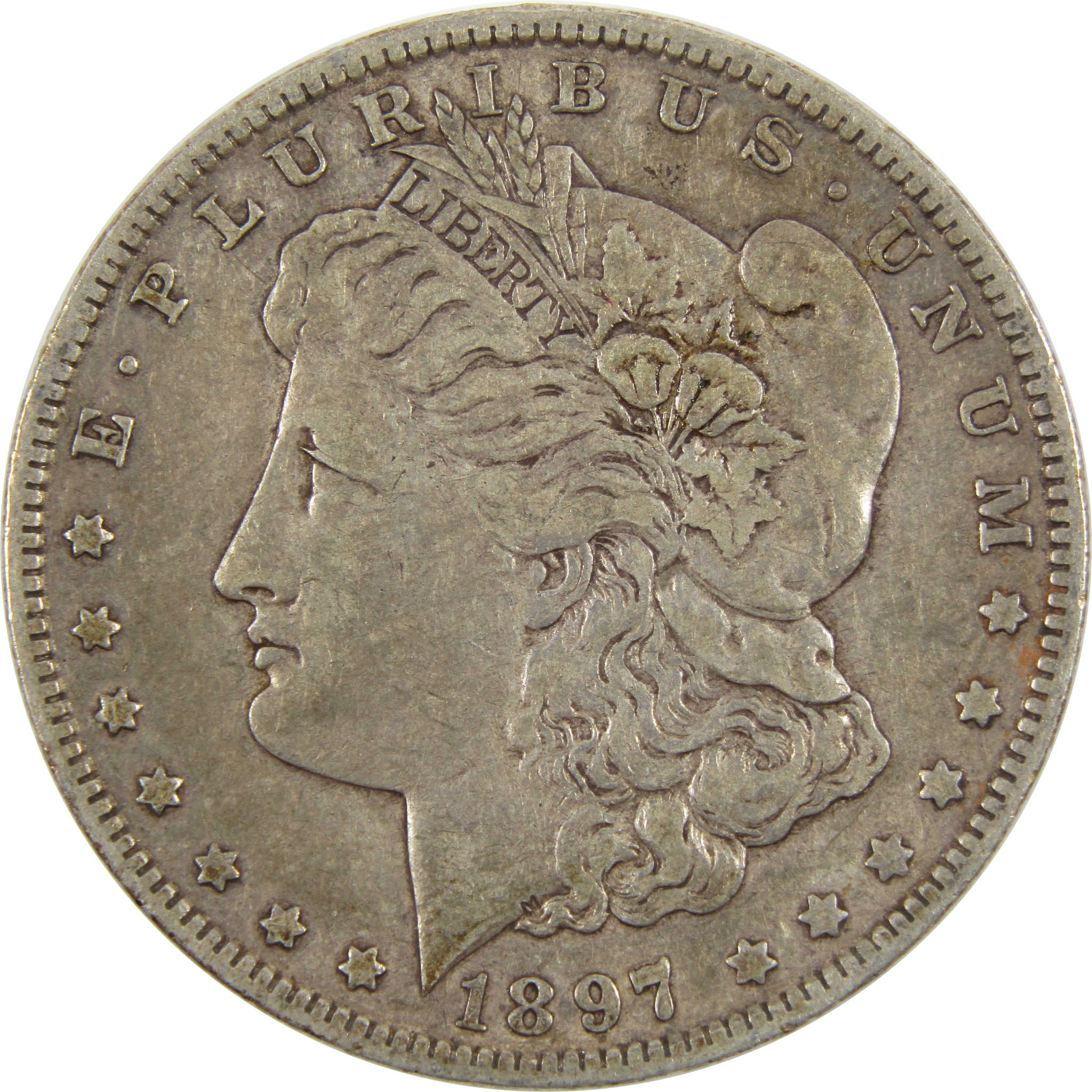1897 O Morgan Dollar VF Very Fine 90% Silver $1 Coin SKU:I7564 - Morgan coin - Morgan silver dollar - Morgan silver dollar for sale - Profile Coins &amp; Collectibles
