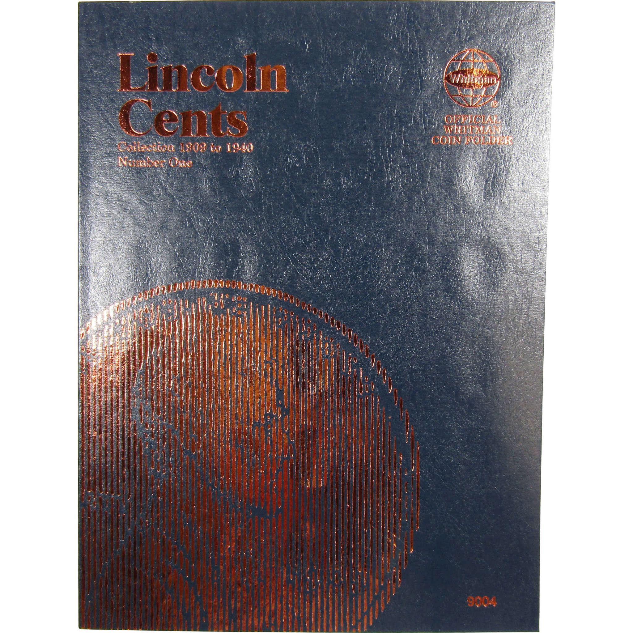 Lincoln Wheat Cent 10 Coin Gift Set AG About Good Penny 1c with Folder