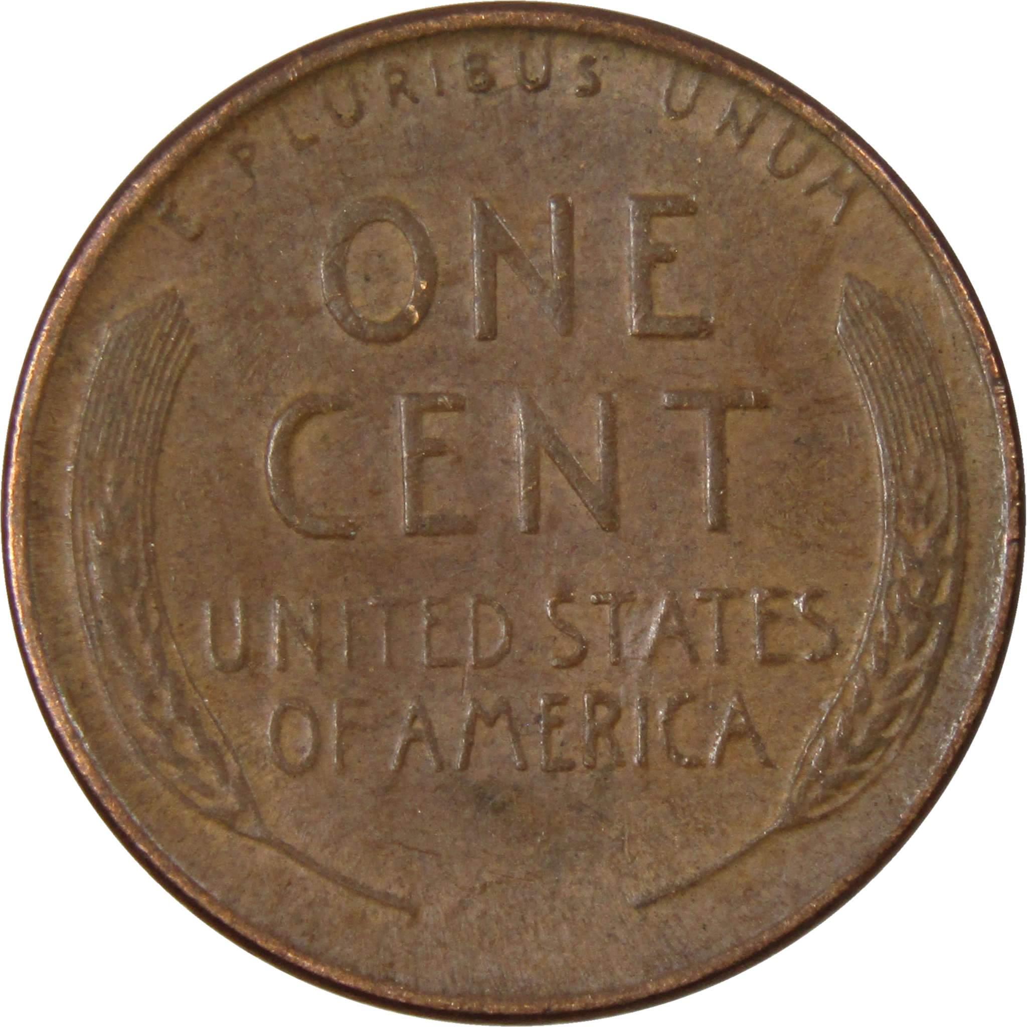1955 D Lincoln Wheat Cent Circulated Penny 1c Coin Collectible