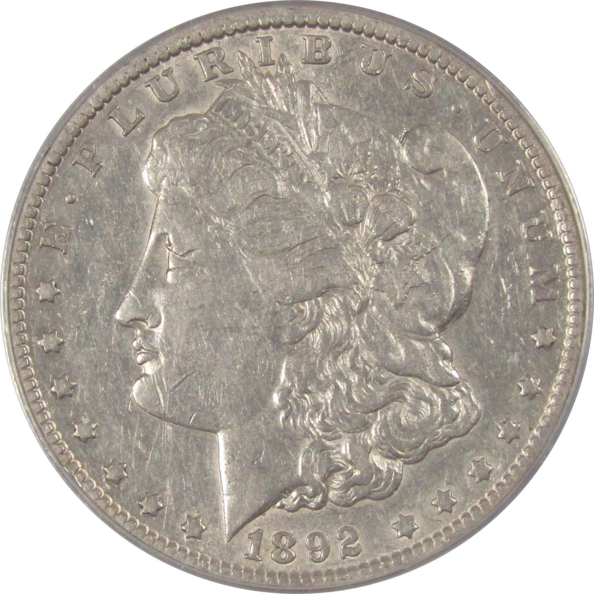 1892 O/O VAM 5 Morgan Dollar EF 45 Details ANACS Silver SKU:CPC1124 - Morgan coin - Morgan silver dollar - Morgan silver dollar for sale - Profile Coins &amp; Collectibles