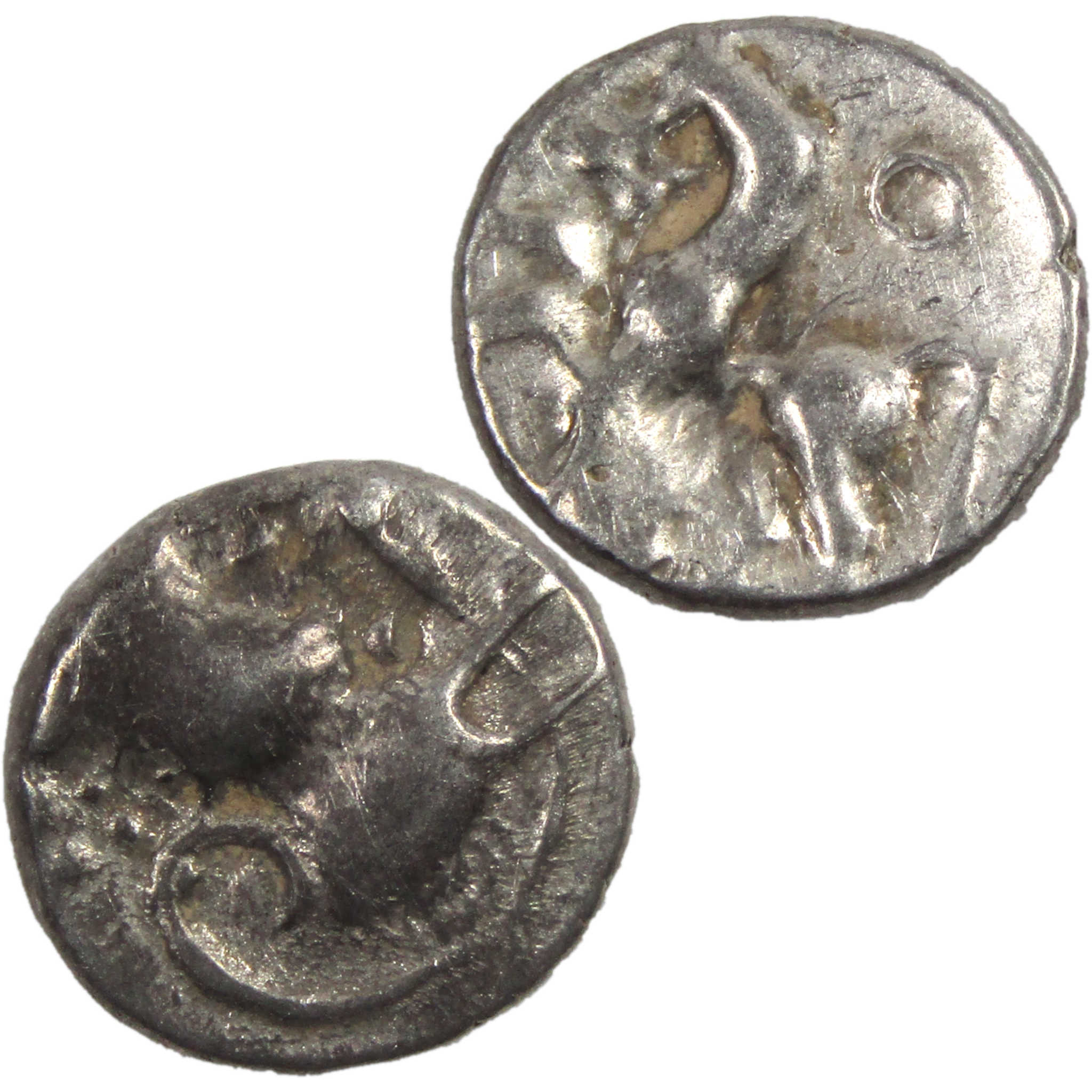 100-50 BC Sequani Quinarius VF Silver Ancient Gaulish Coin SKU:I5967