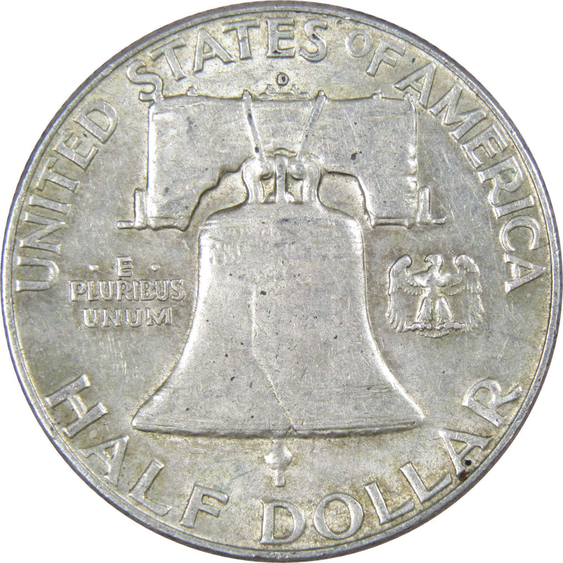 Franklin Half Dollar AG About Good Random Date 90% Silver 50c US Coin - Franklin Half Dollar - Franklin half dollars - Franklin coins - Profile Coins &amp; Collectibles