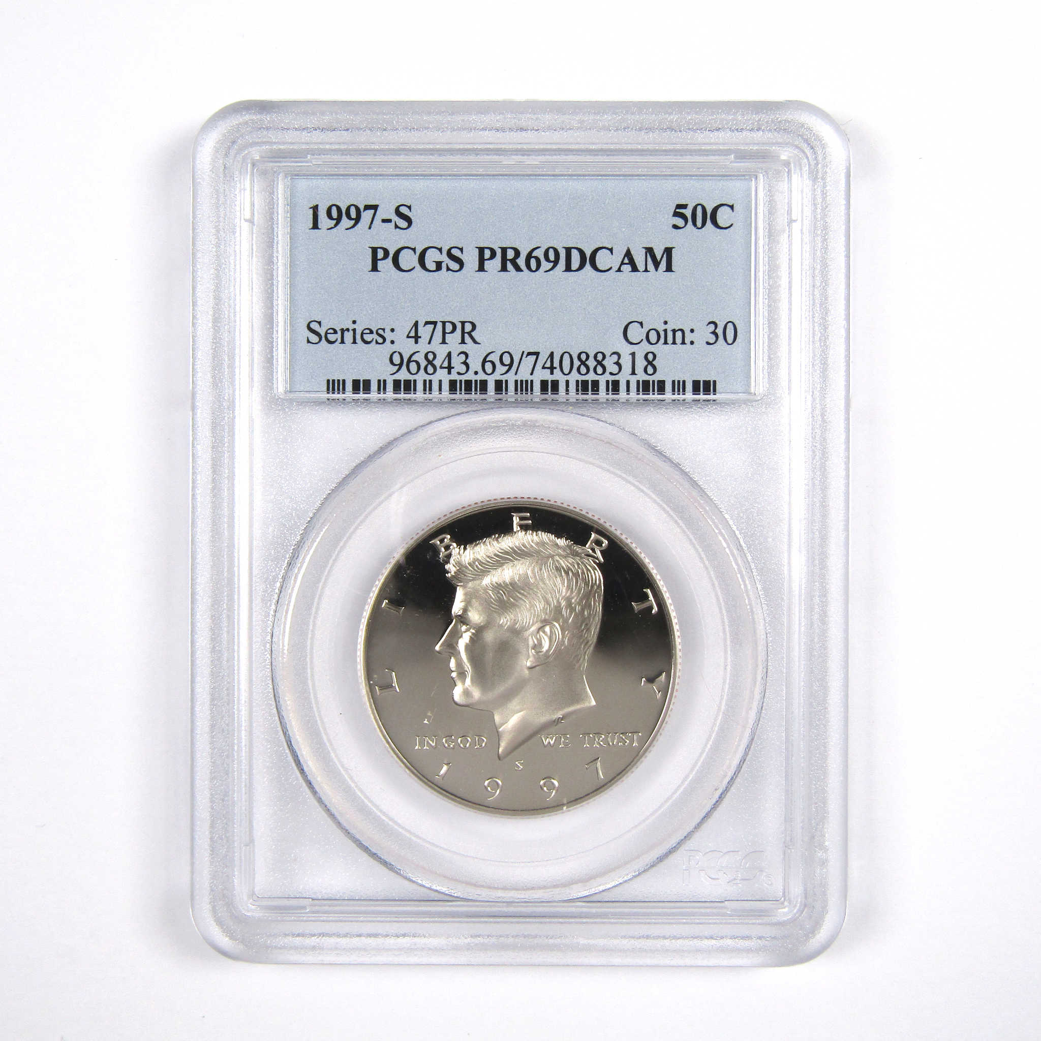 1997 S Kennedy Half Dollar PR 69 DCAM PCGS Clad Coin SKU:CPC3126