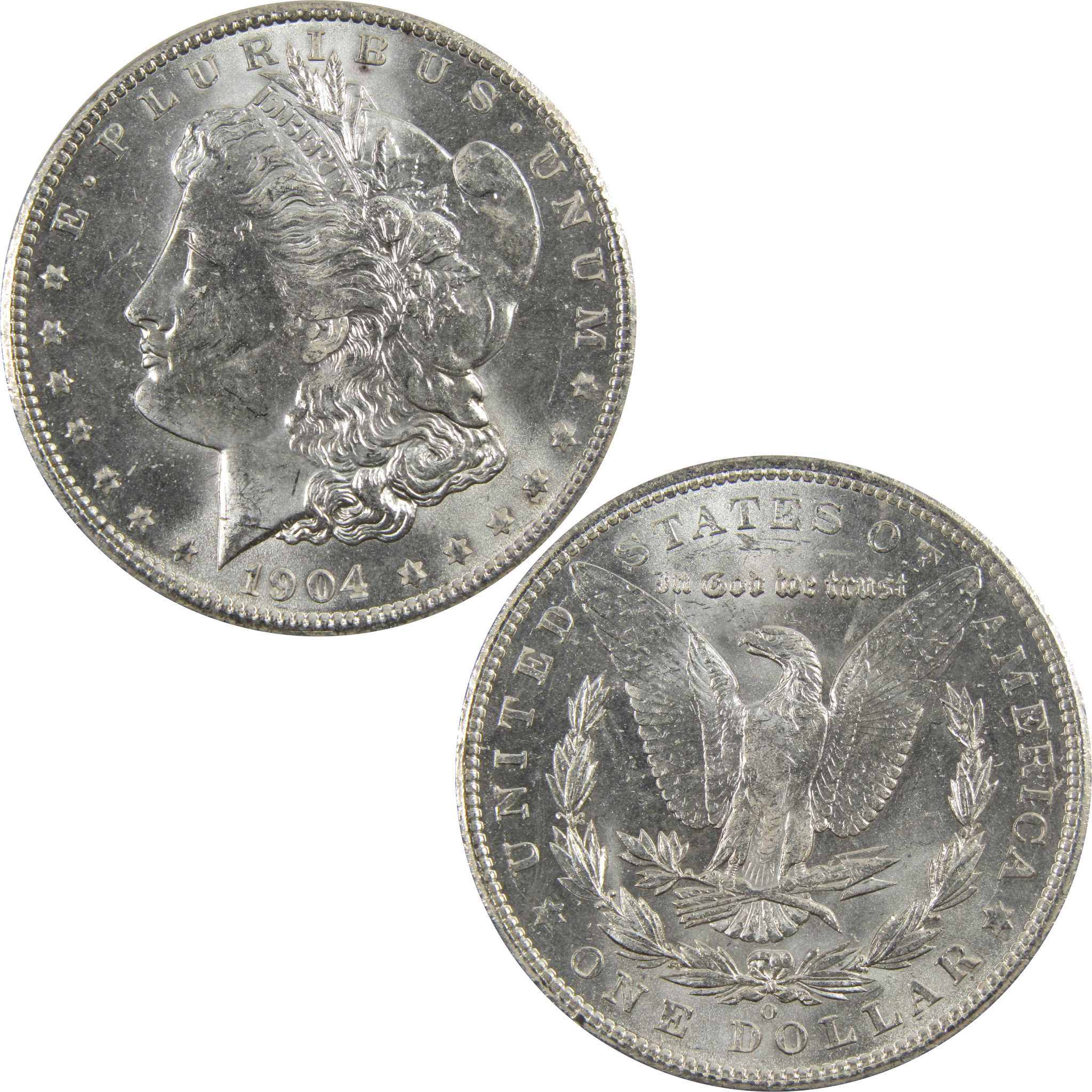 1904 O Morgan Dollar BU Uncirculated 90% Silver $1 Coin SKU:I5280 - Morgan coin - Morgan silver dollar - Morgan silver dollar for sale - Profile Coins &amp; Collectibles