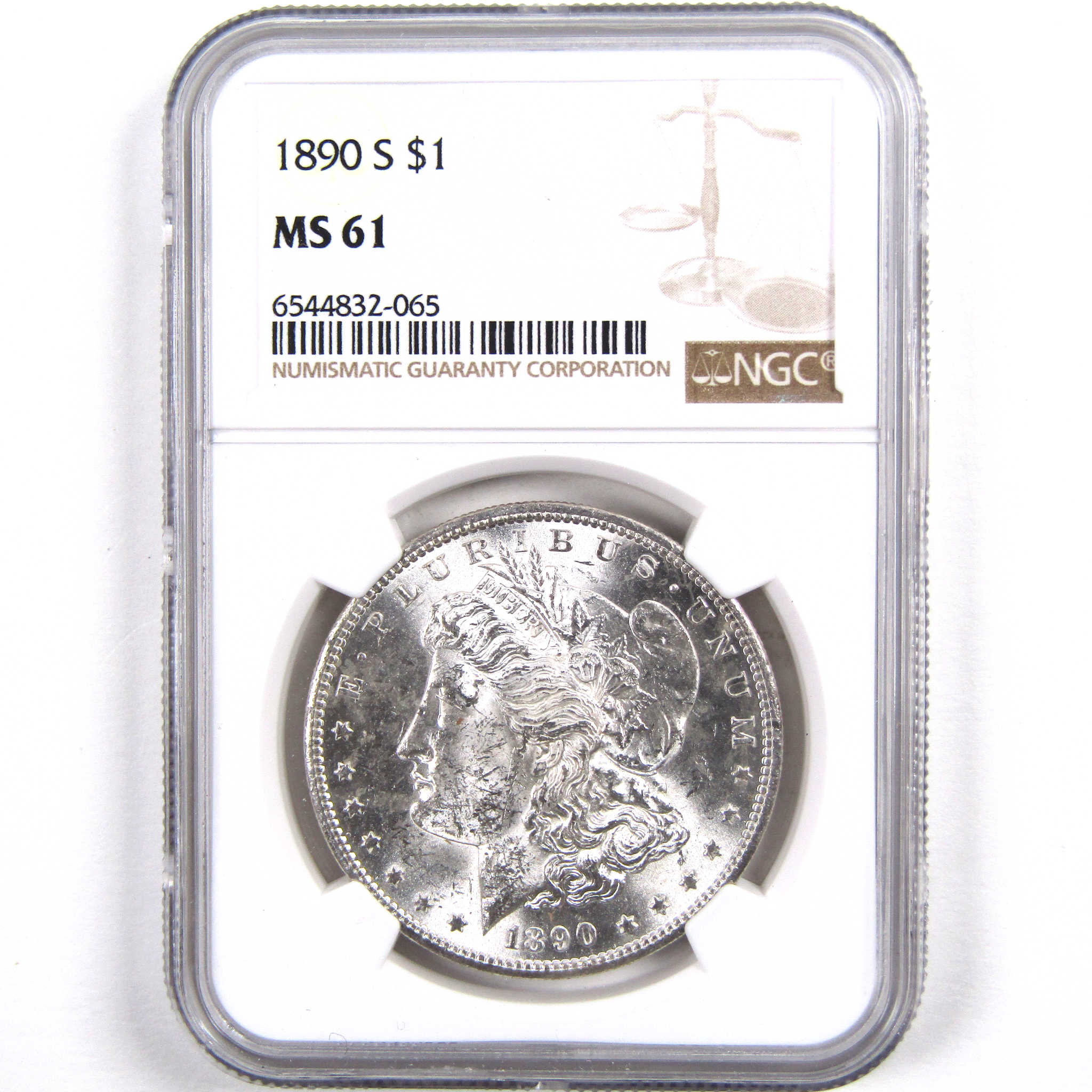 1890 S Morgan Dollar MS 61 NGC 90% Silver Uncirculated SKU:I3104 - Morgan coin - Morgan silver dollar - Morgan silver dollar for sale - Profile Coins &amp; Collectibles