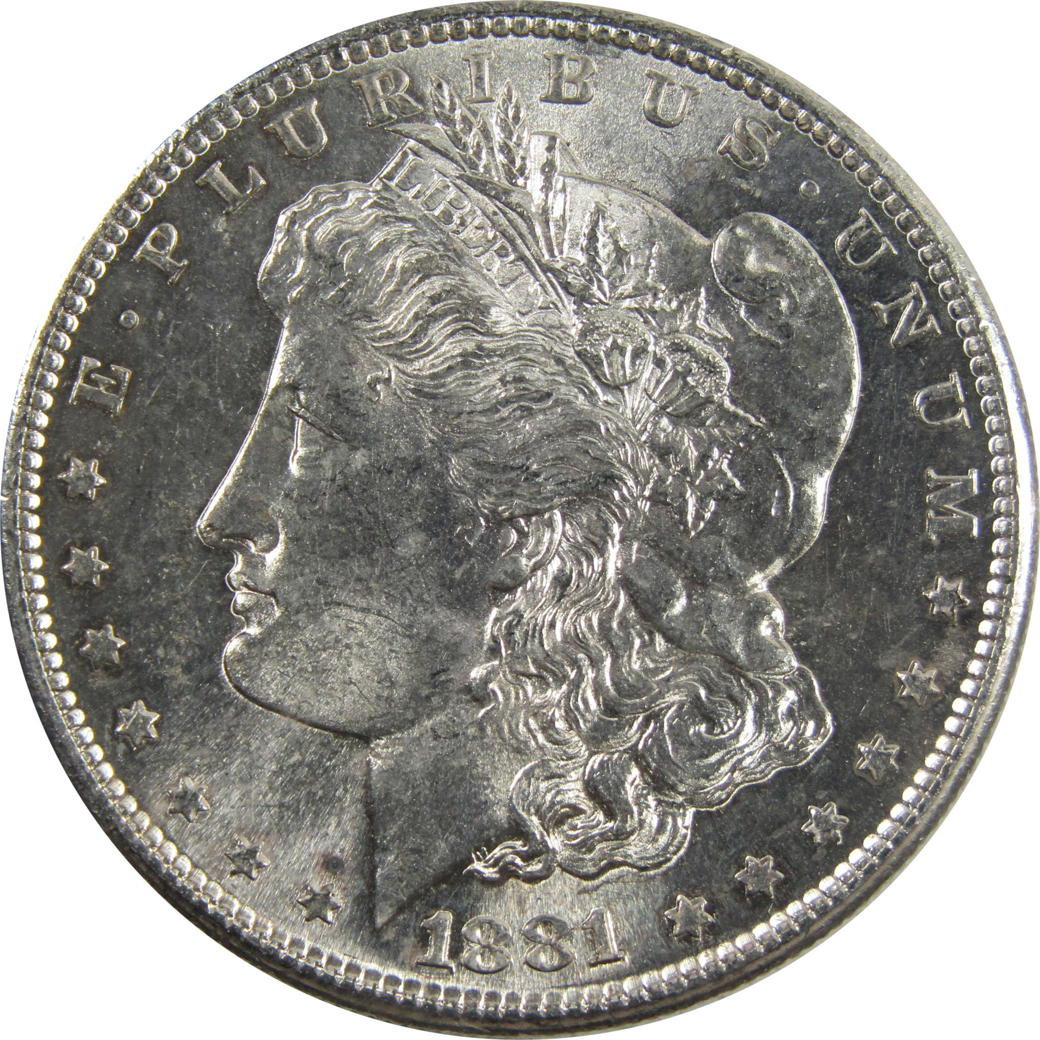 1881 S Morgan Dollar BU Uncirculated 90% Silver $1 Coin SKU:I5308 - Morgan coin - Morgan silver dollar - Morgan silver dollar for sale - Profile Coins &amp; Collectibles