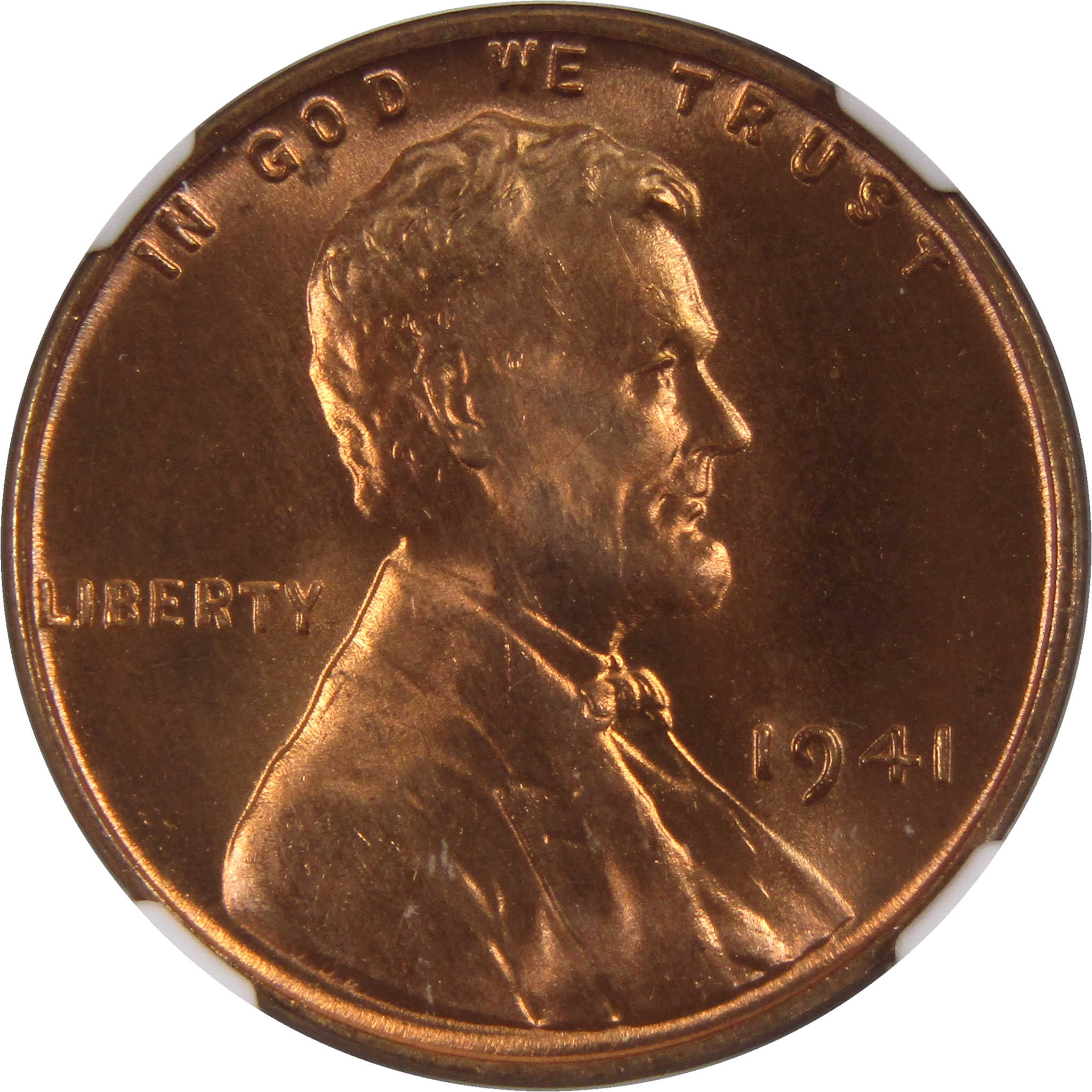 1941 Lincoln Wheat Cent MS 67 RD NGC Penny Uncirculated Coin SKU:I3169
