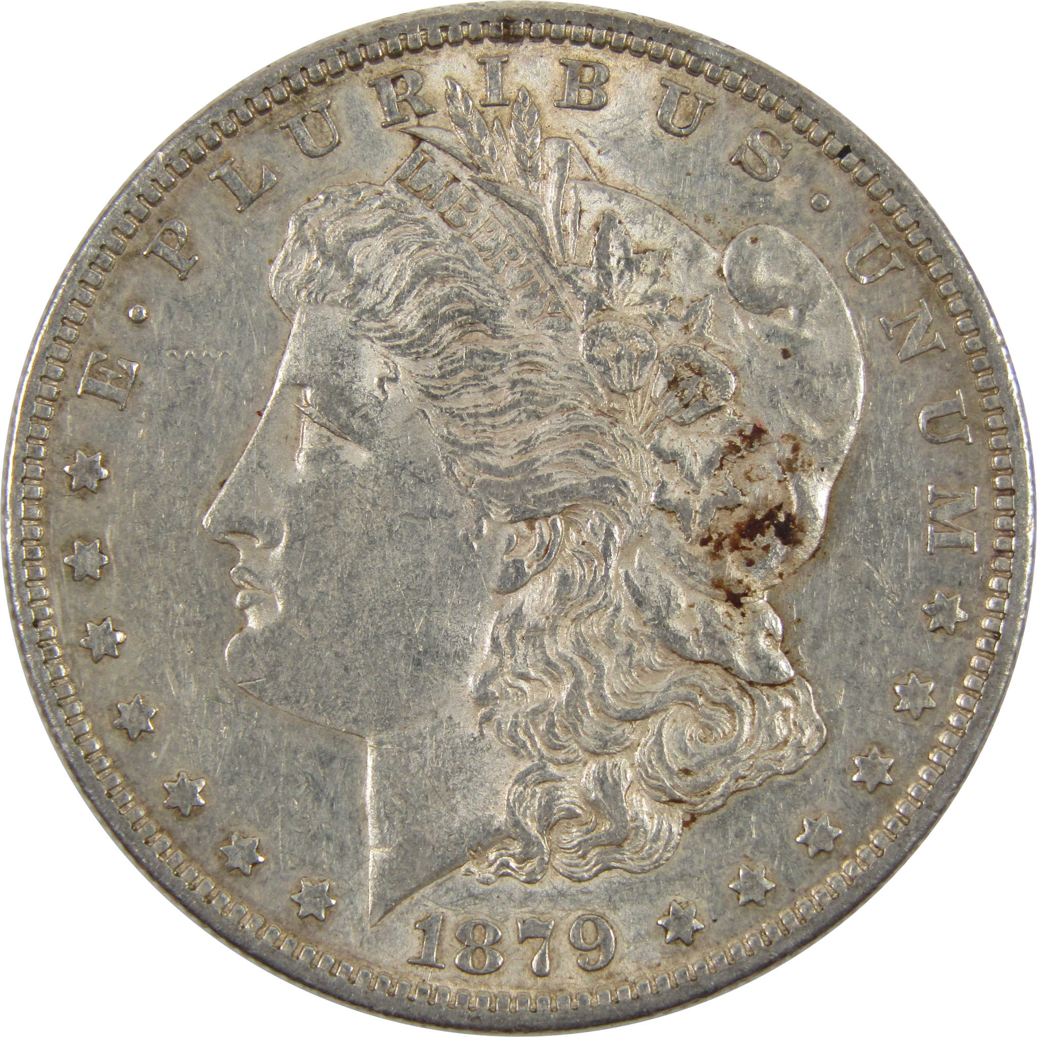 1879 S Morgan Dollar AU About Uncirculated 90% Silver SKU:I7574 - Morgan coin - Morgan silver dollar - Morgan silver dollar for sale - Profile Coins &amp; Collectibles