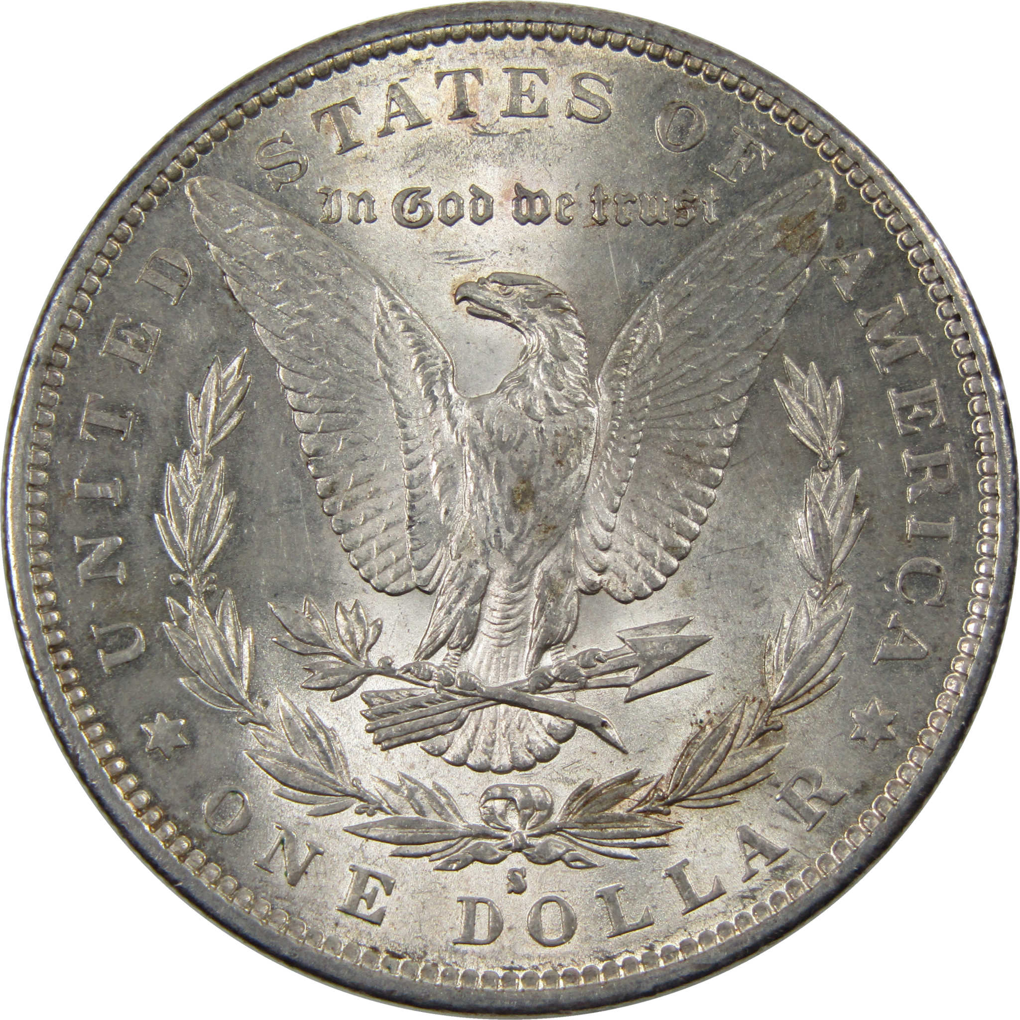 1891 S Morgan Dollar Borderline Uncirculated 90% Silver $1 SKU:I4159 - Morgan coin - Morgan silver dollar - Morgan silver dollar for sale - Profile Coins &amp; Collectibles