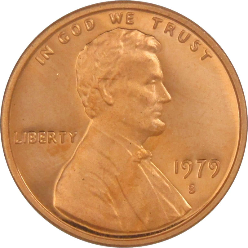 1979 S Type 2 Clear S Lincoln Memorial Cent Choice Proof Penny 1c Coin - Lincoln Cent - Profile Coins &amp; Collectibles
