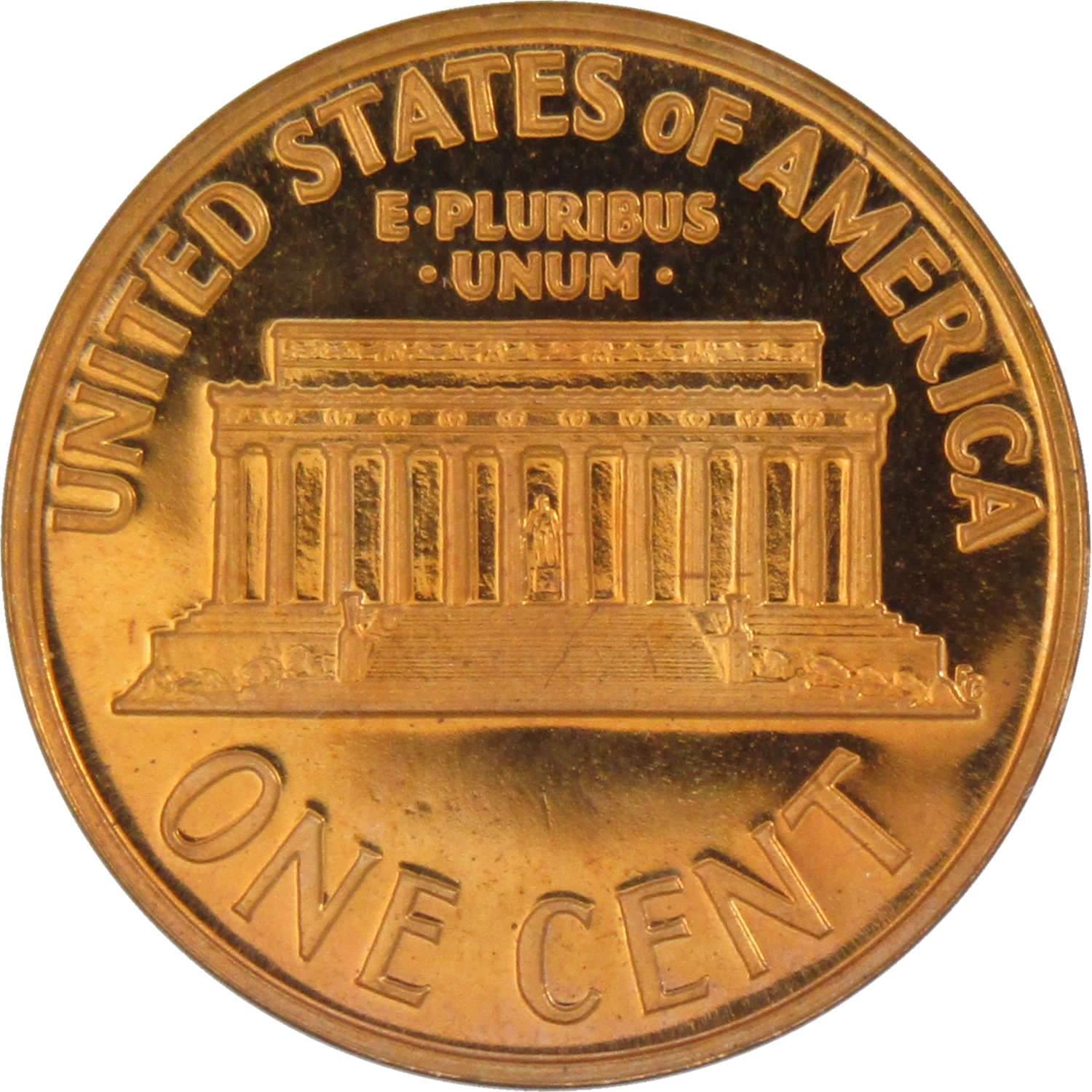Coin: 1 Cent (Lincoln Memorial) (United States of America(B01a - Lincoln  Cent) WCC:km201b
