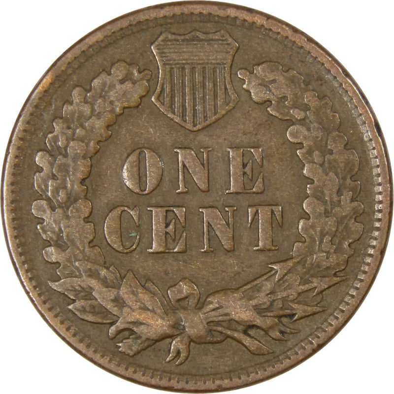 Indian Head Cent F Fine Random Date Bronze Penny 1c Coin Collectible -Indian Head Pennies - Indian Head Cents - Indian Head Penny - Profile Coins &amp; Collectibles