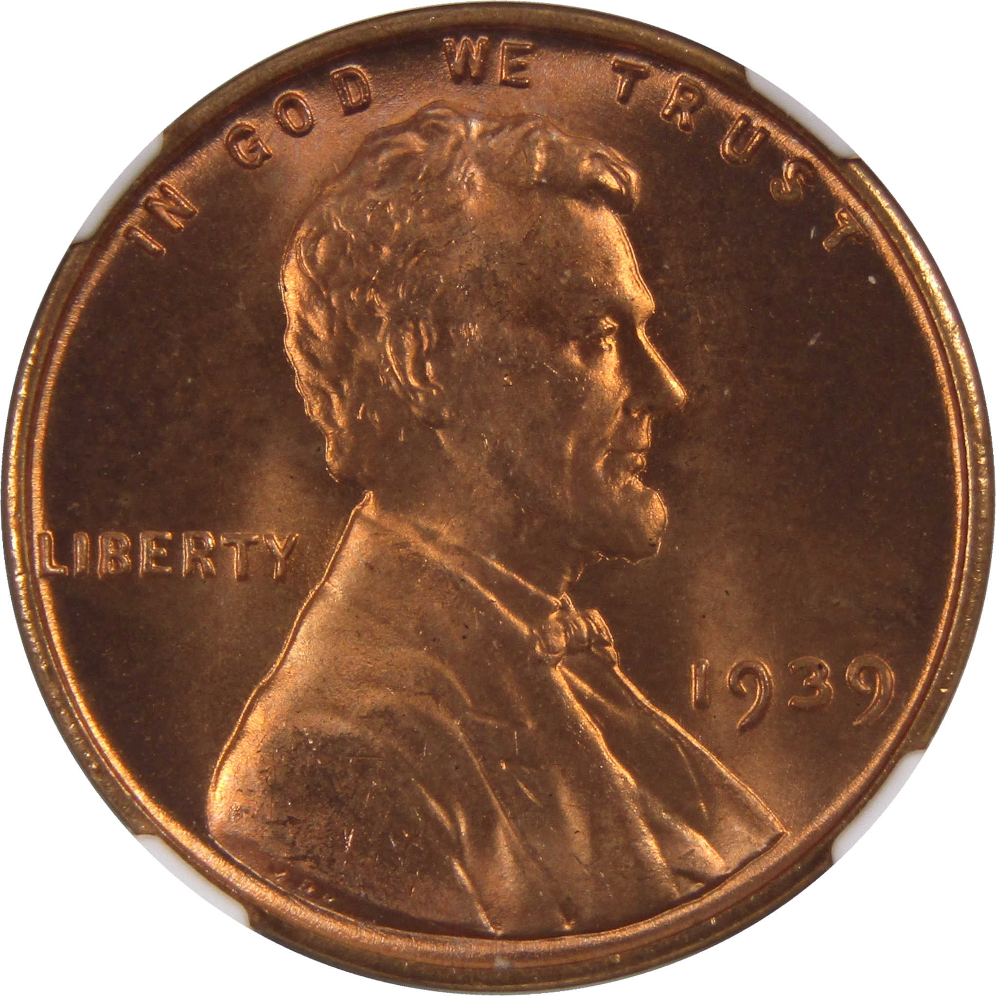 1939 Lincoln Wheat Cent MS 67 RD NGC Penny 1c Uncirculated SKU:I3148