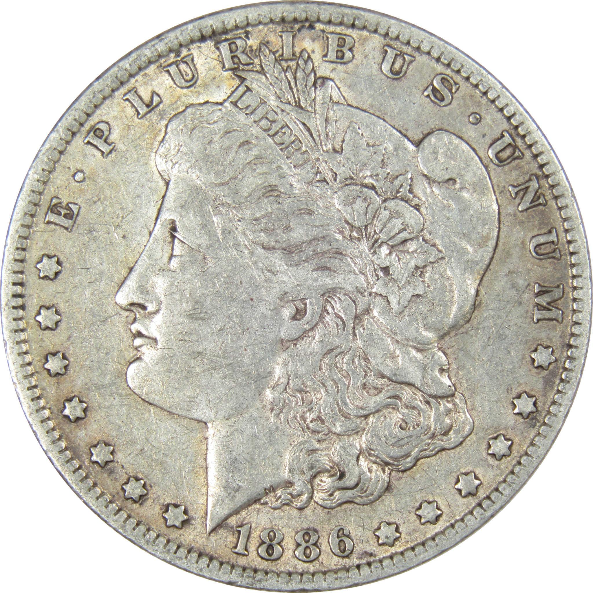 1886 O Morgan Dollar XF EF Extremely Fine 90% Silver $1 US Coin Collectible - Morgan coin - Morgan silver dollar - Morgan silver dollar for sale - Profile Coins &amp; Collectibles