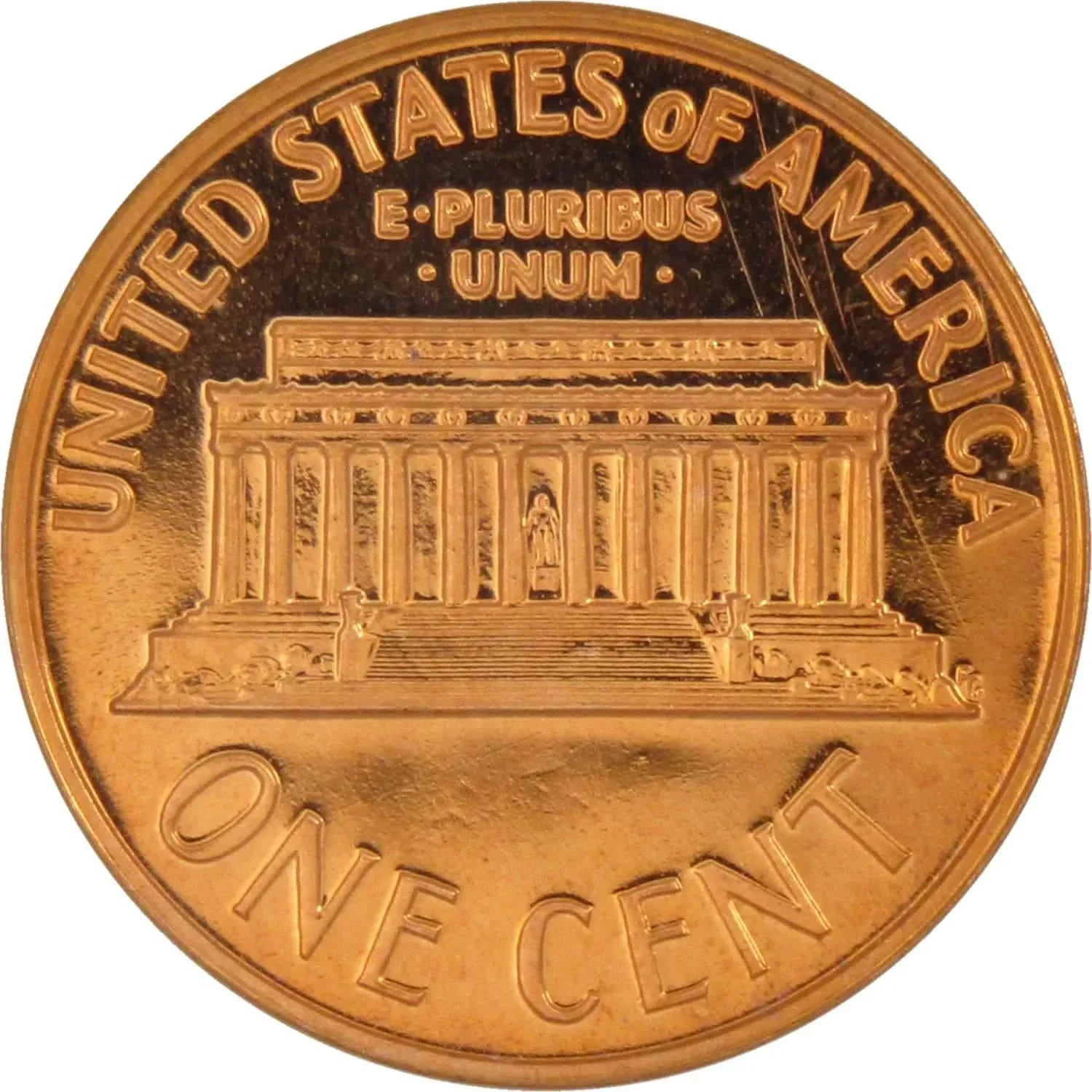 1963 NGC PF68 Rd Lincoln Memorial Penny – Proof One Cent With Fancy Portrait Label