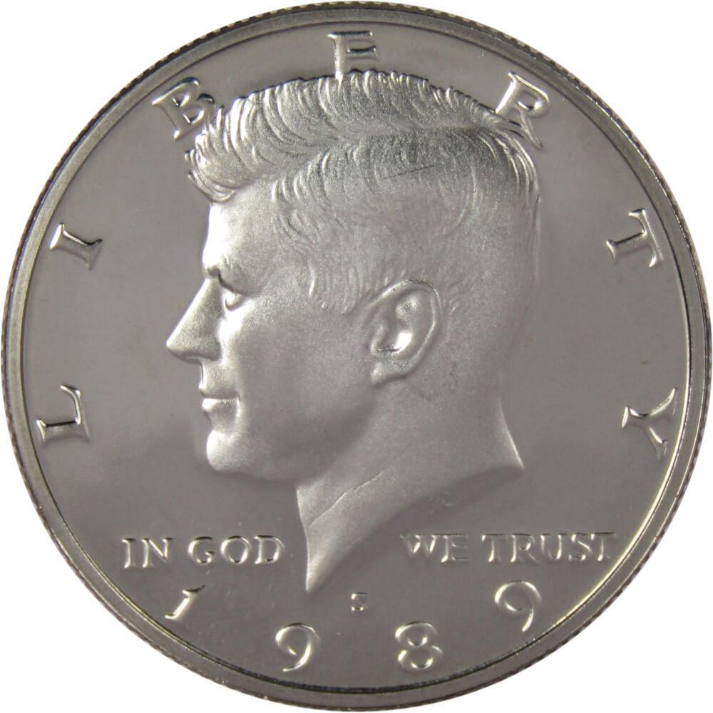 1989 S Kennedy Half Dollar Choice Proof 50c US Coin Collectible