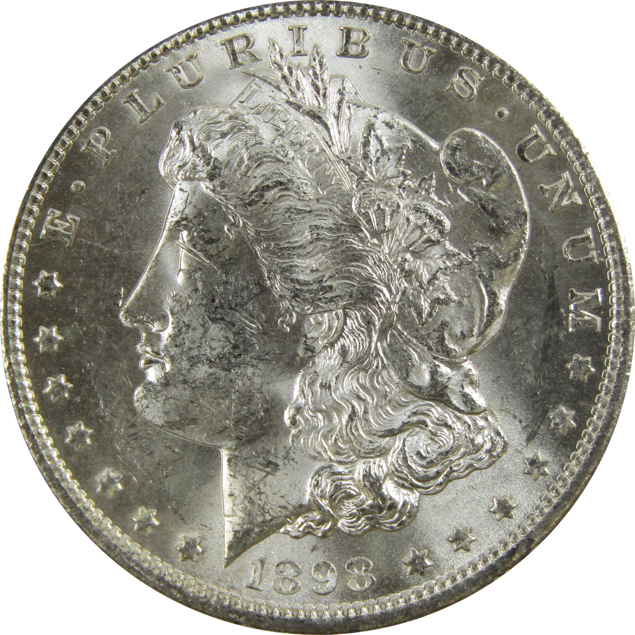 1898 O Morgan Dollar BU Uncirculated 90% Silver $1 Coin SKU:I5208 - Morgan coin - Morgan silver dollar - Morgan silver dollar for sale - Profile Coins &amp; Collectibles