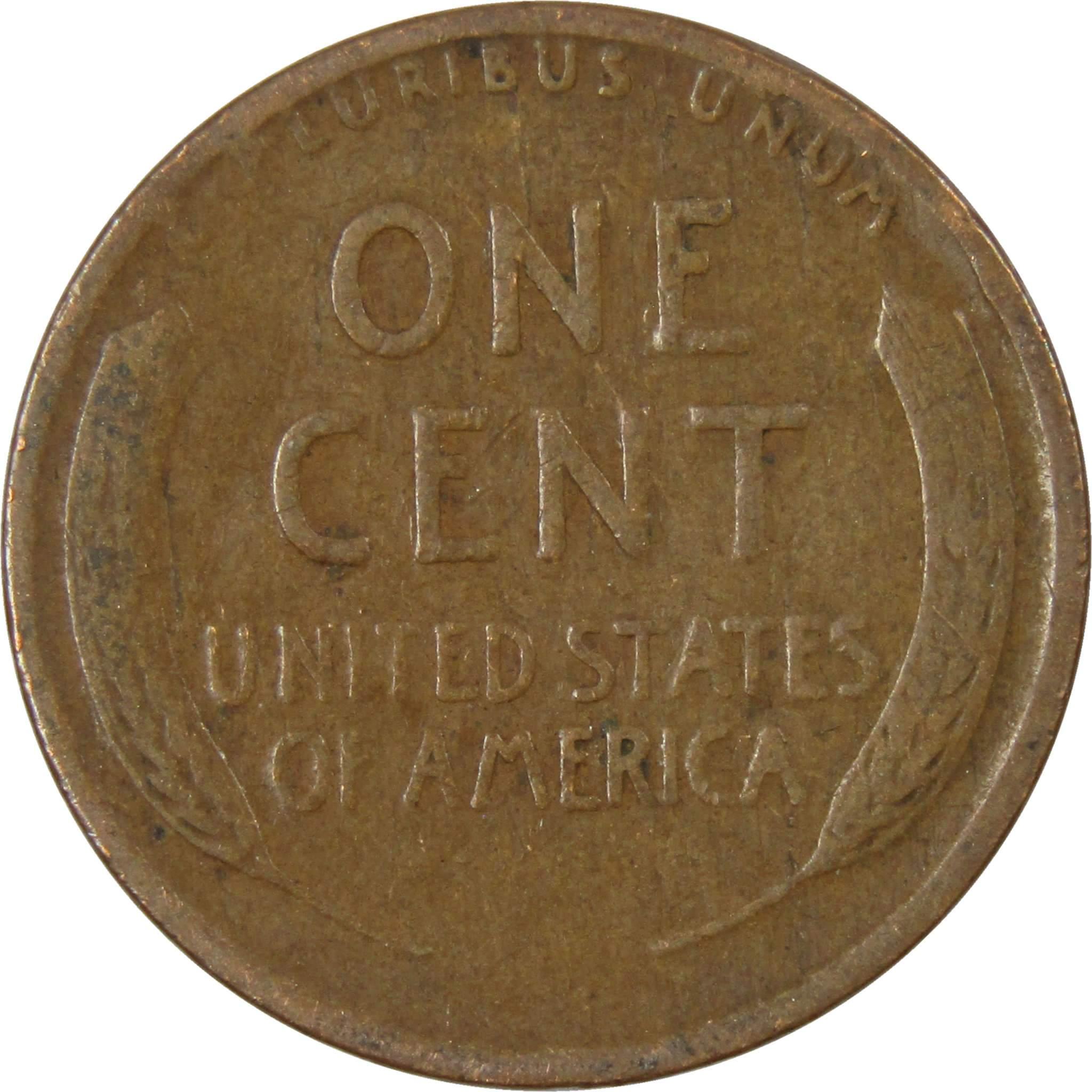 1920 Lincoln Wheat Cent AG About Good Bronze Penny 1c Coin Collectible