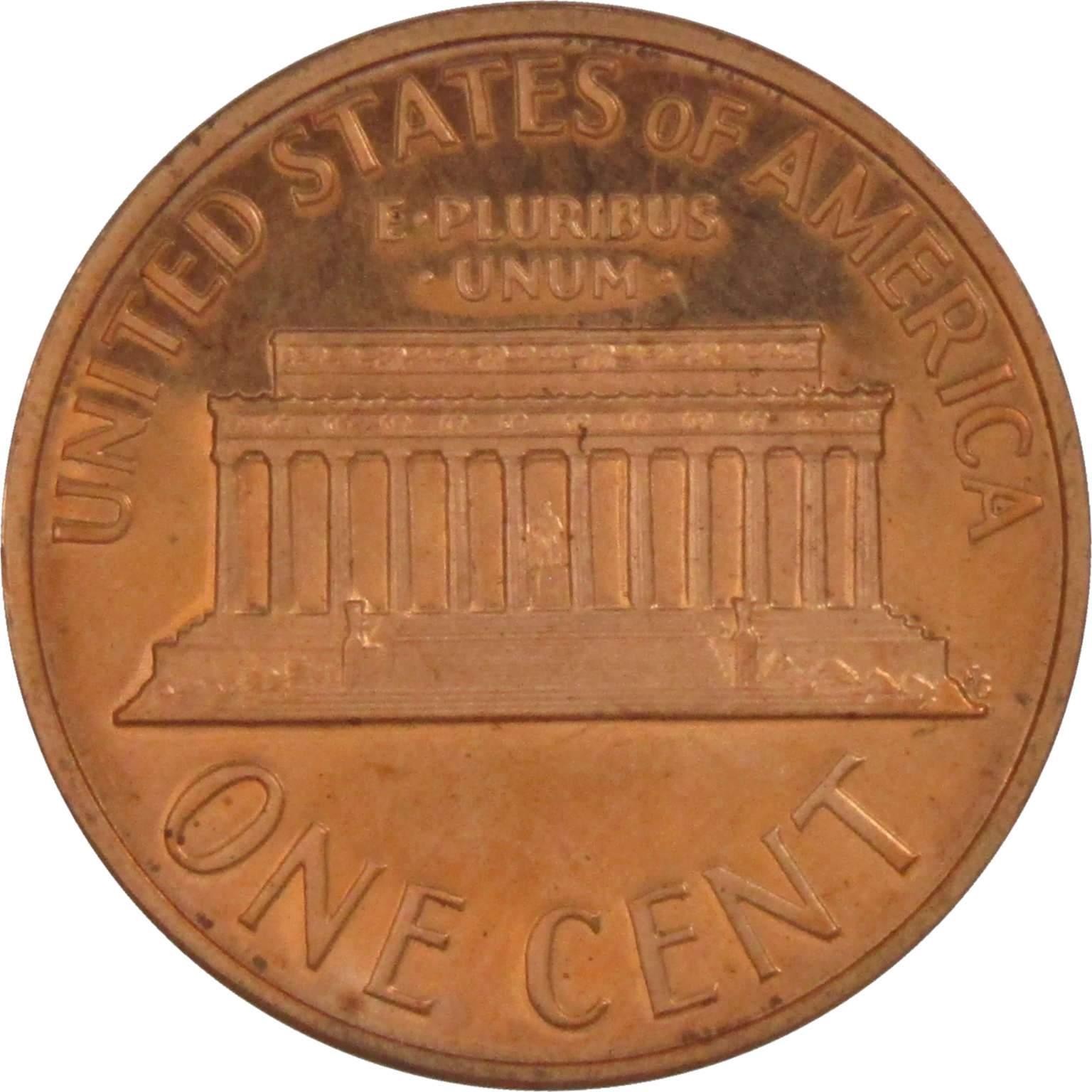 1968 S Lincoln Memorial Cent Choice Proof Penny 1c Coin Collectible