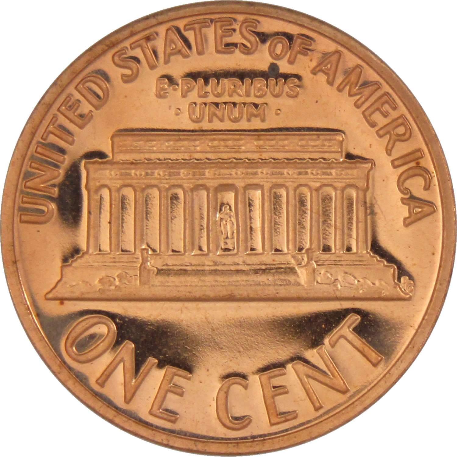 1969 S Lincoln Memorial Cent Choice Proof Penny 1c Coin Collectible