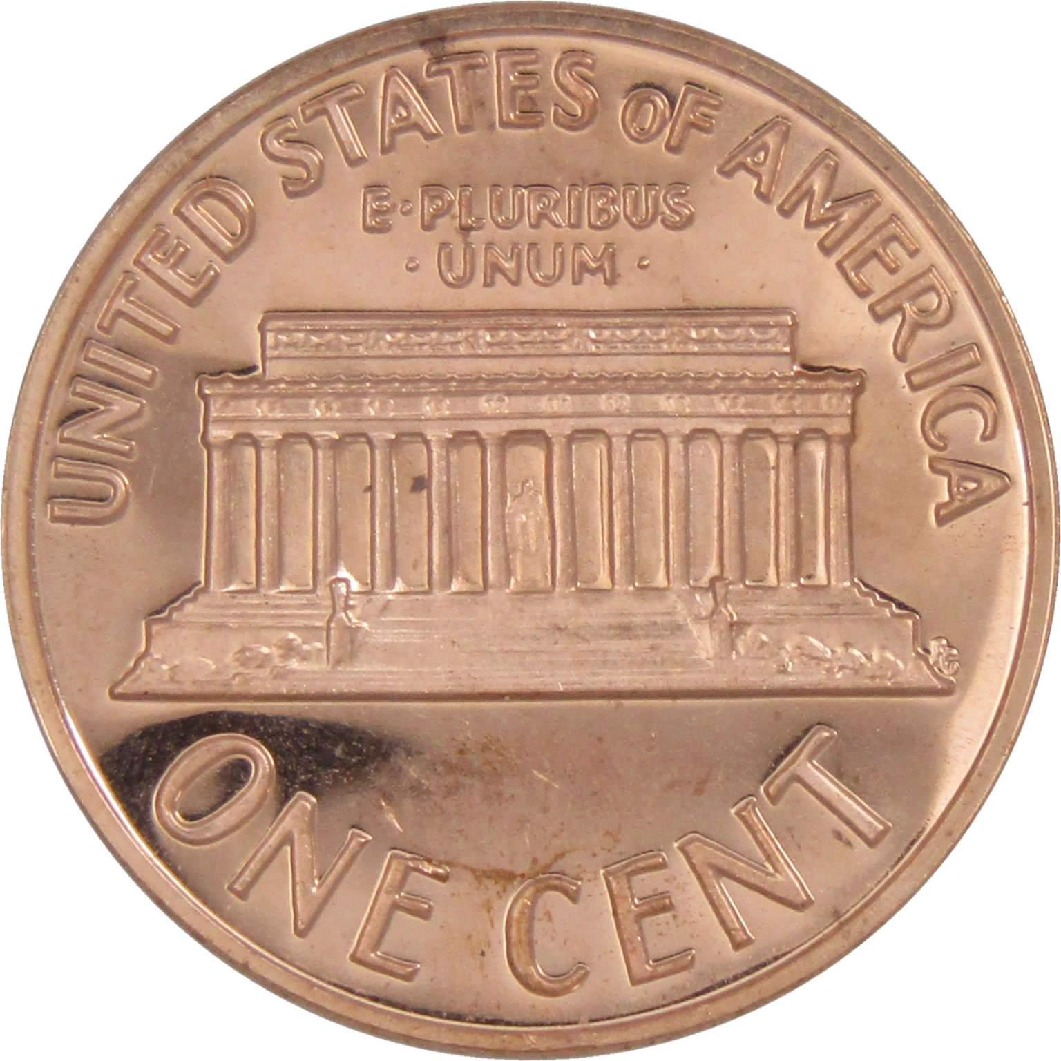 1971 S Lincoln Memorial Cent Choice Proof Penny 1c Coin Collectible