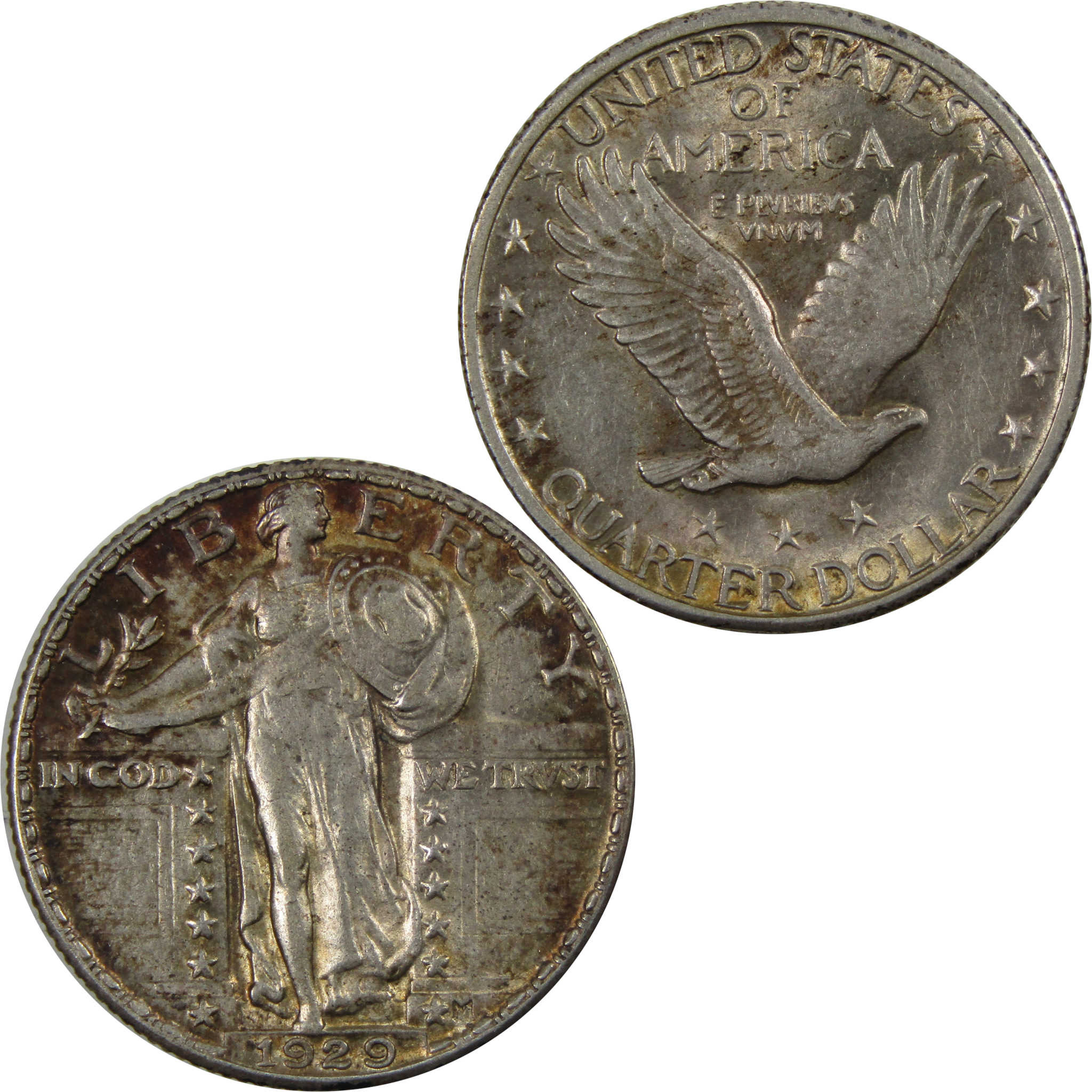 1929 Standing Liberty Quarter CH AU 90% Silver 25c Coin SKU:I4773