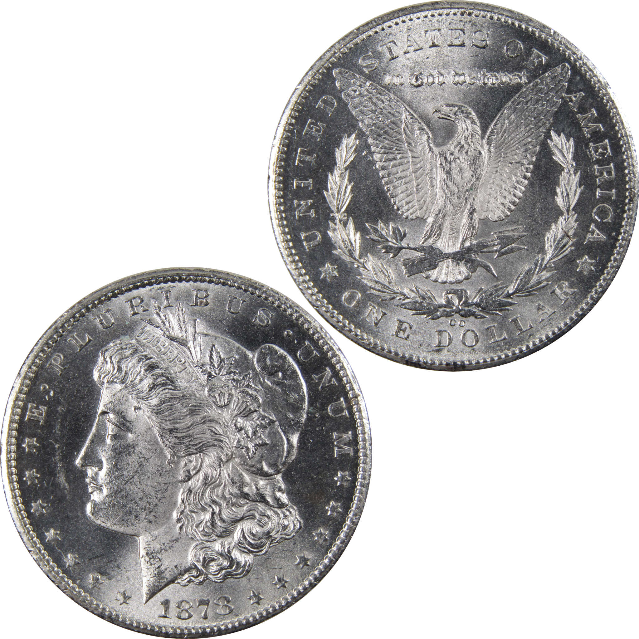 1878 CC Morgan Dollar Choice Uncirculated Mint State Silver SKU:I3489 - Morgan coin - Morgan silver dollar - Morgan silver dollar for sale - Profile Coins &amp; Collectibles