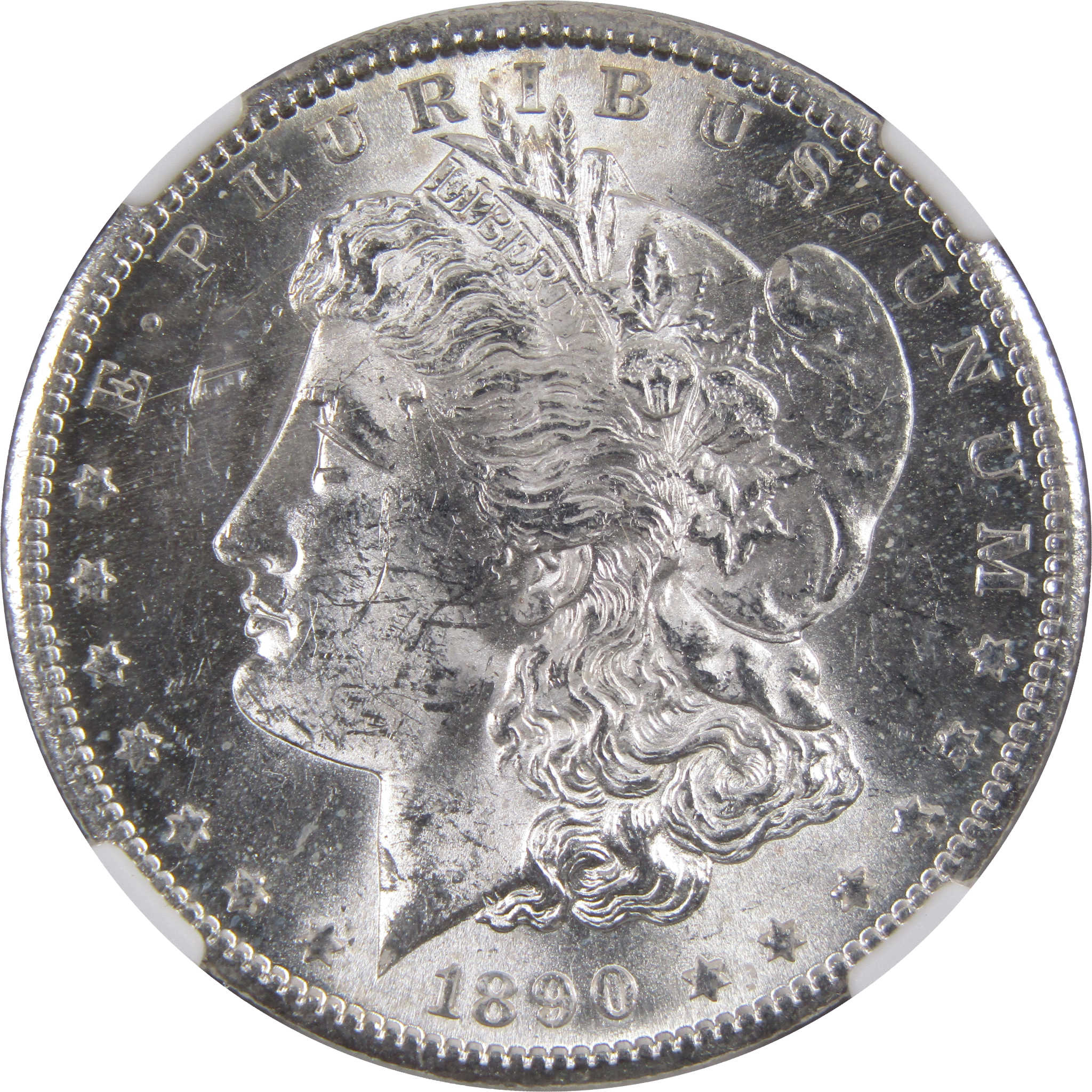 1890 S Morgan Dollar MS 61 NGC 90% Silver Uncirculated SKU:I3099 - Morgan coin - Morgan silver dollar - Morgan silver dollar for sale - Profile Coins &amp; Collectibles