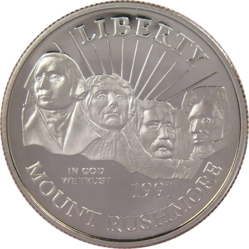 Mount Rushmore Commemorative 1991 S Clad Half Dollar Proof 50c Coin - US Commemorative Coins - Profile Coins &amp; Collectibles