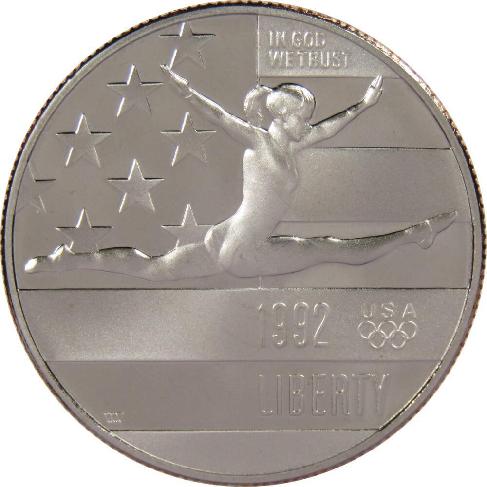 XXV Olympiad Commemorative 1992 S Clad Half Dollar Proof 50c Coin