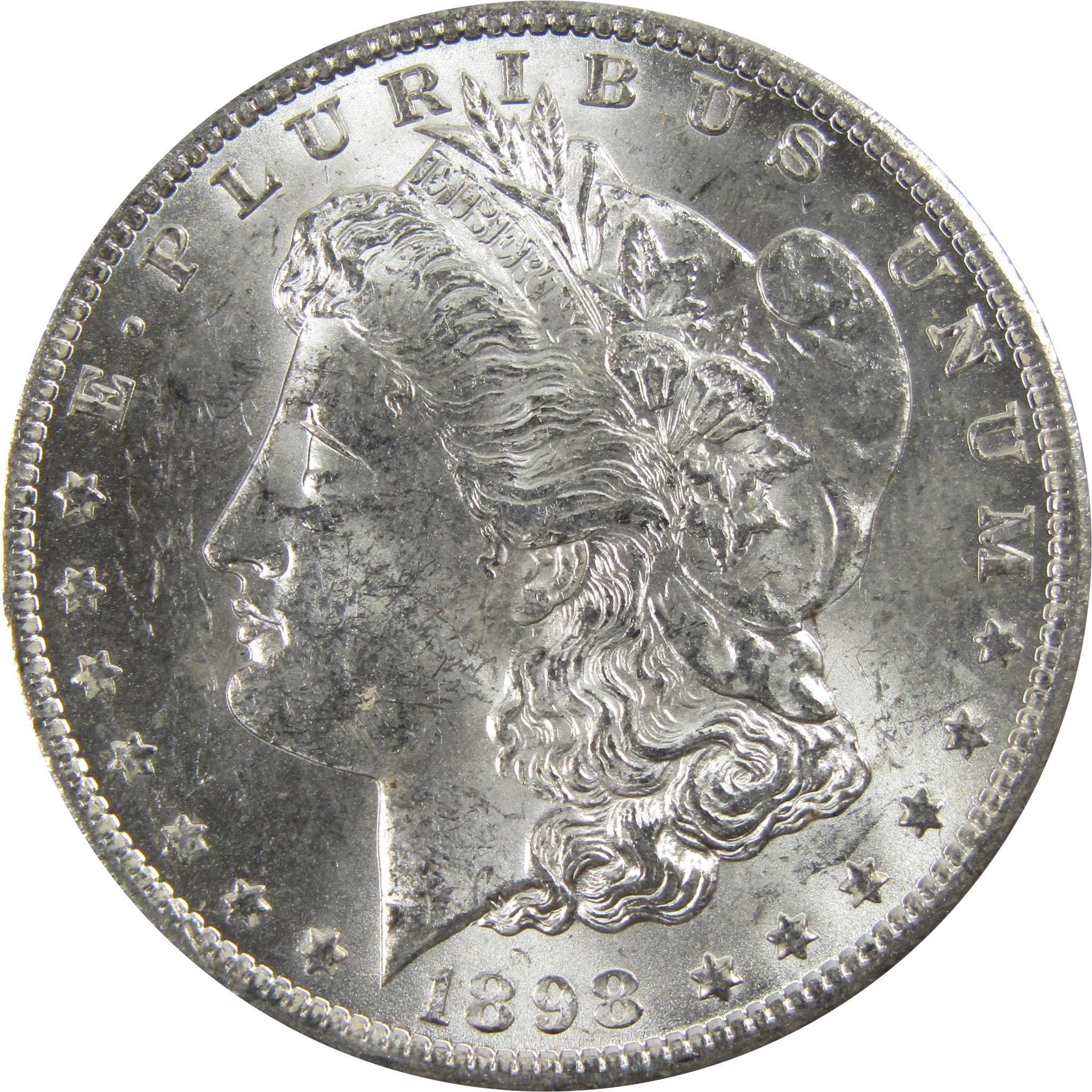 1898 O Morgan Dollar BU Uncirculated 90% Silver $1 Coin SKU:I5196 - Morgan coin - Morgan silver dollar - Morgan silver dollar for sale - Profile Coins &amp; Collectibles