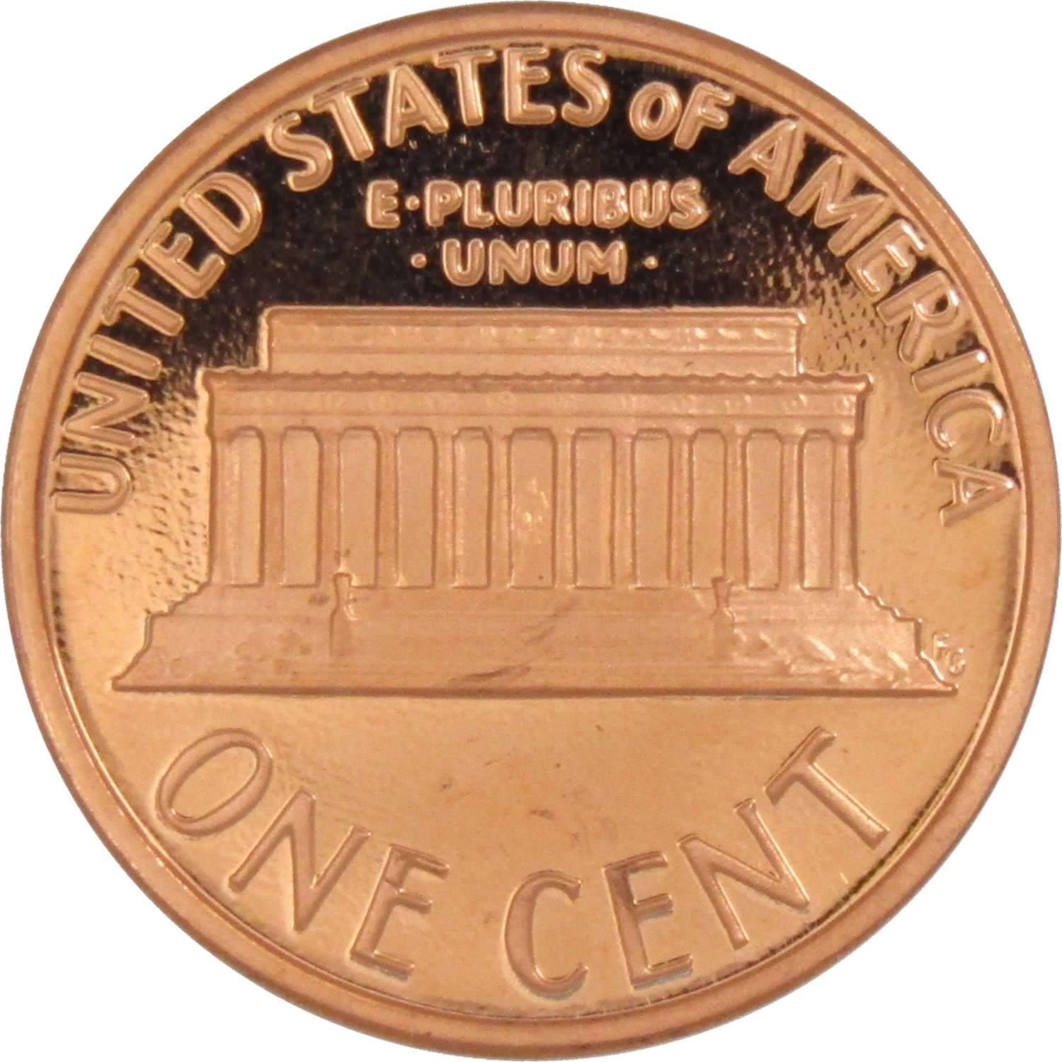 1986 S Lincoln Memorial Cent Choice Proof Penny 1c Coin Collectible