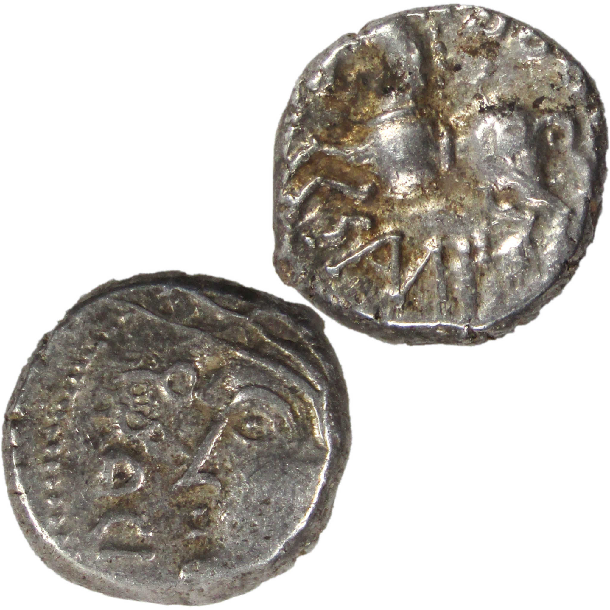 100-50 BC Sequani Quinarius VF Silver Ancient Gaulish Coin SKU:I5959