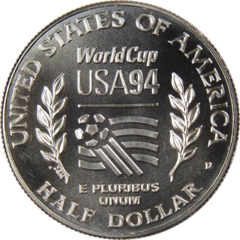 World Cup Tournament Commemorative 1994 D Clad Half Dollar Uncirculated 50c Coin - US Commemorative Coins - Profile Coins &amp; Collectibles