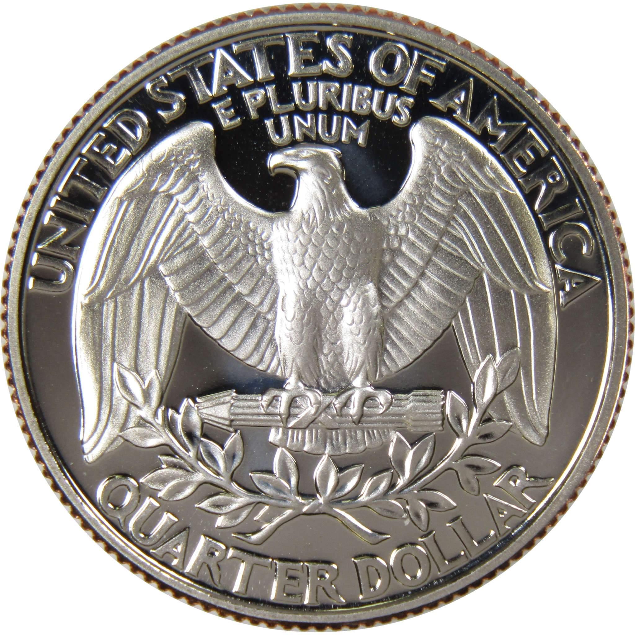 1995 S Washington Quarter Choice Proof Clad 25c US Coin Collectible